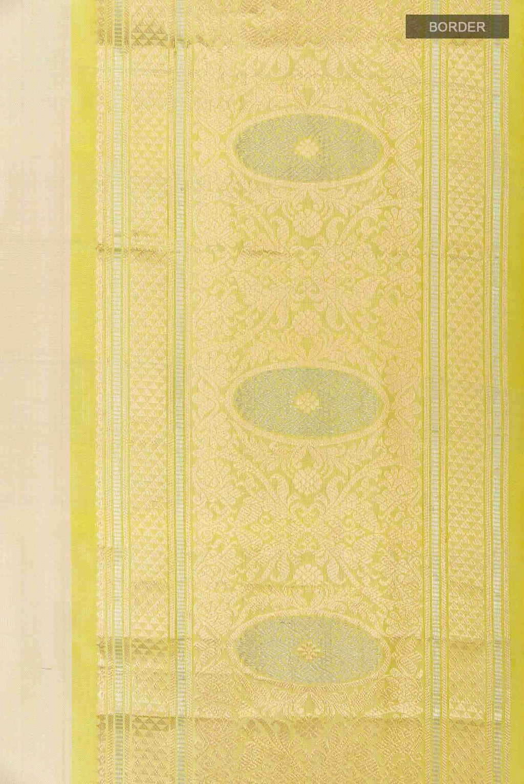 Beige Blended Kora Cotton Saree