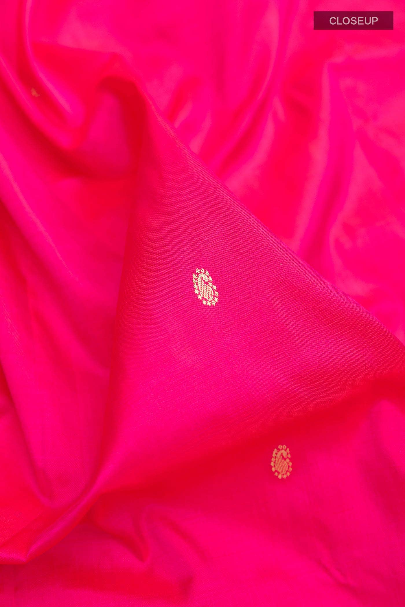 Pink Dual Tone Paithani Silk Saree