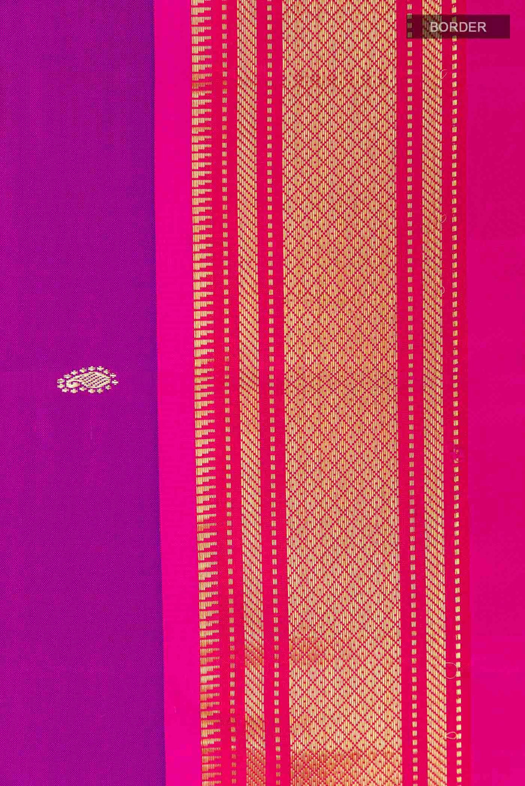 Purple Paithani Silk Saree