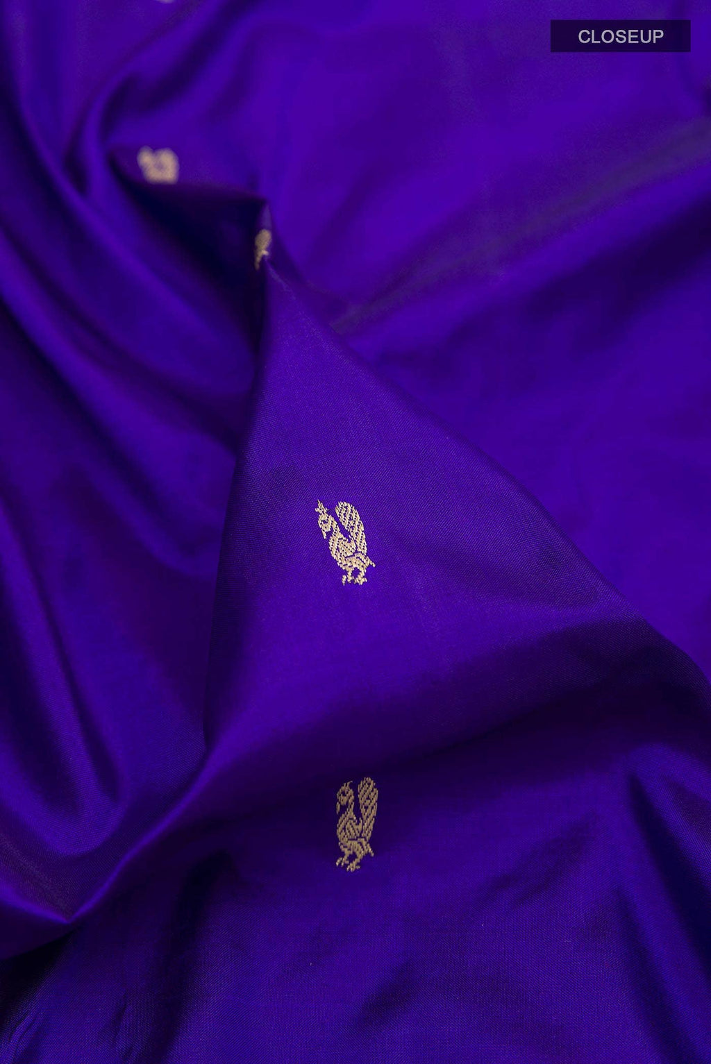 Navy Blue Paithani Silk Saree