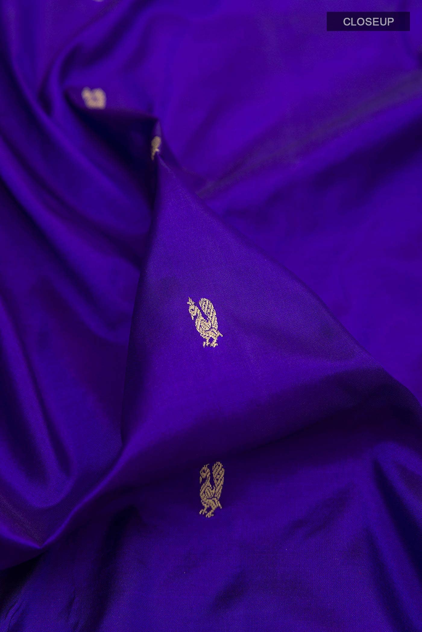Navy Blue Paithani Silk Saree