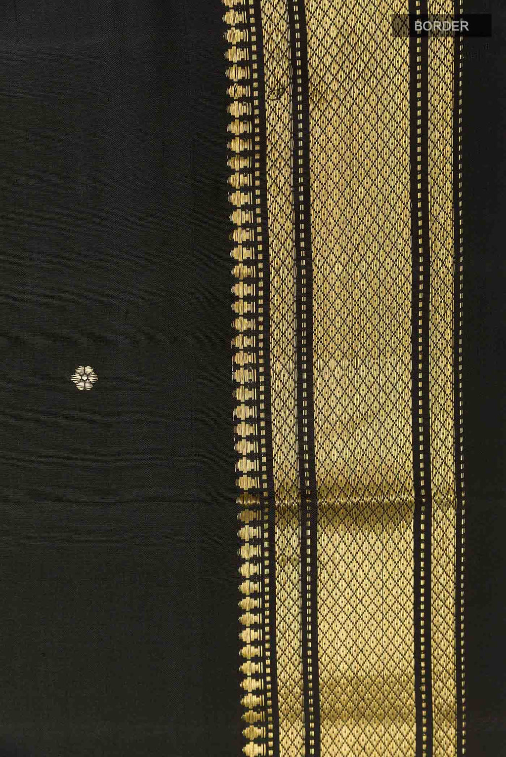 Black Paithani Silk Saree