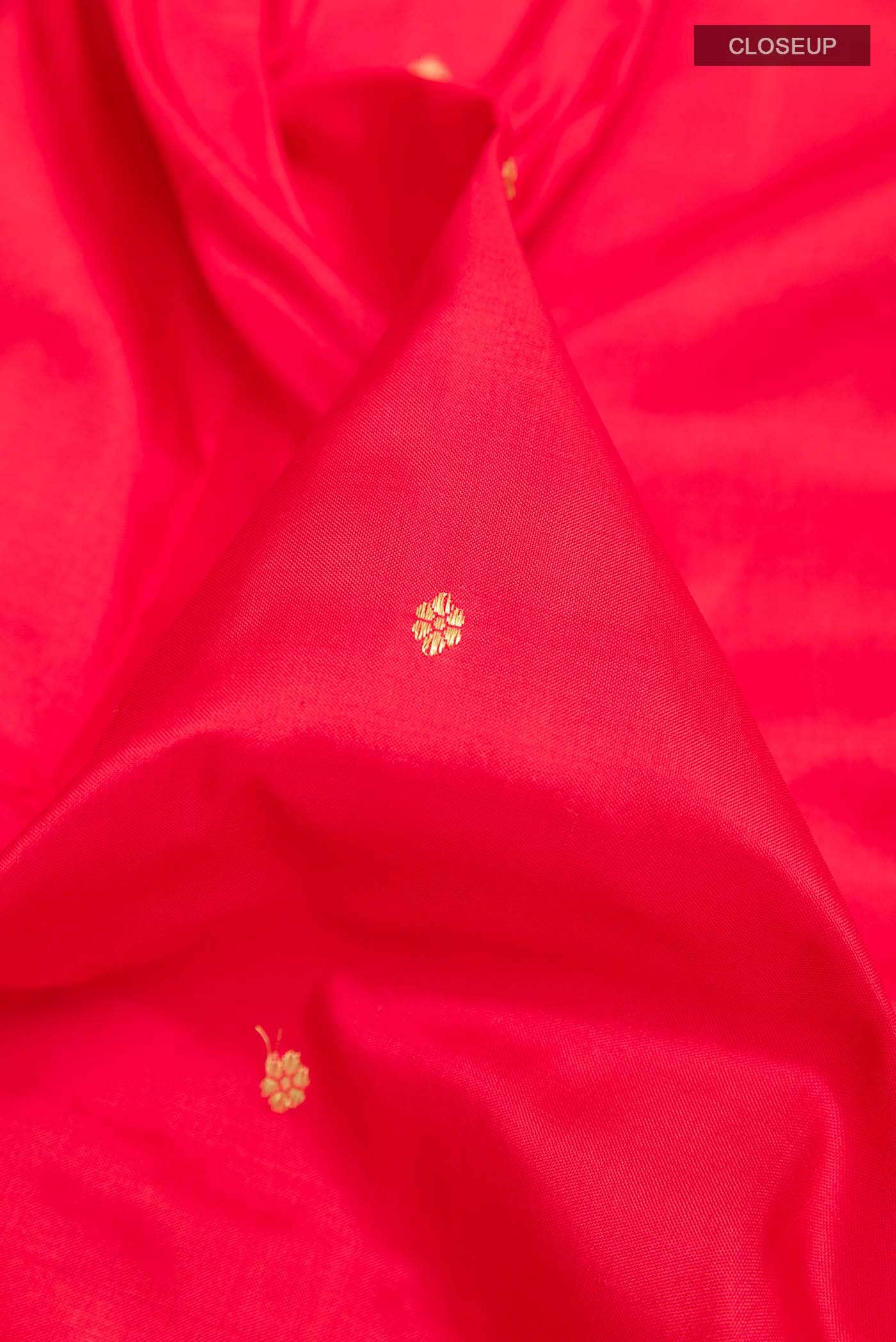 Red Paithani Silk Saree