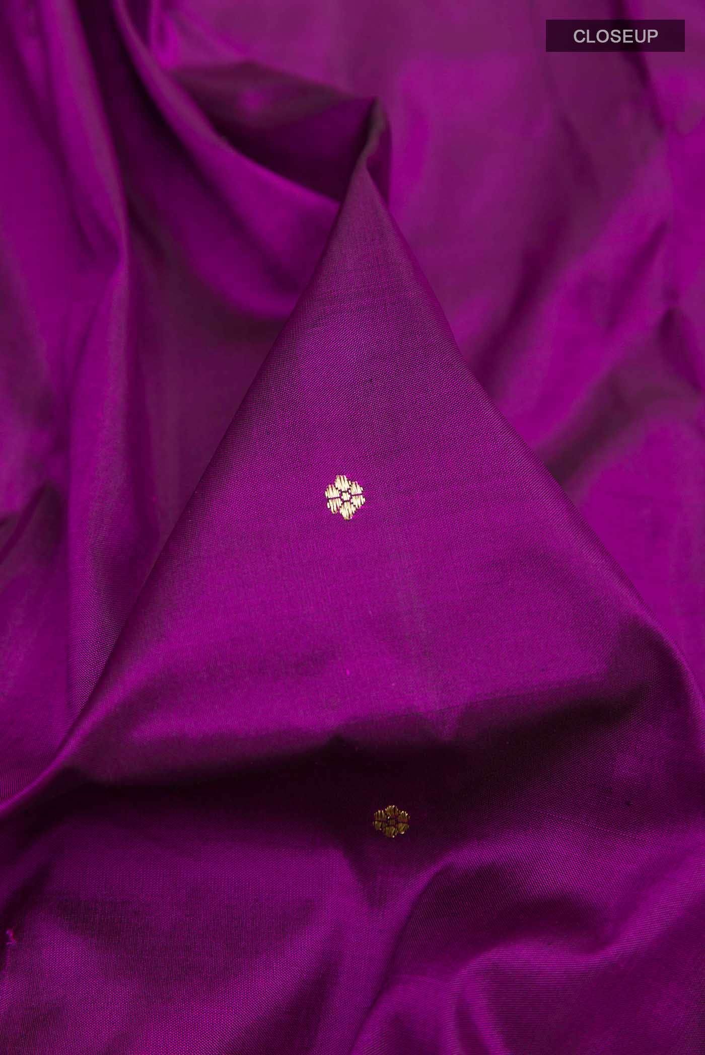 Purple Paithani Silk Saree