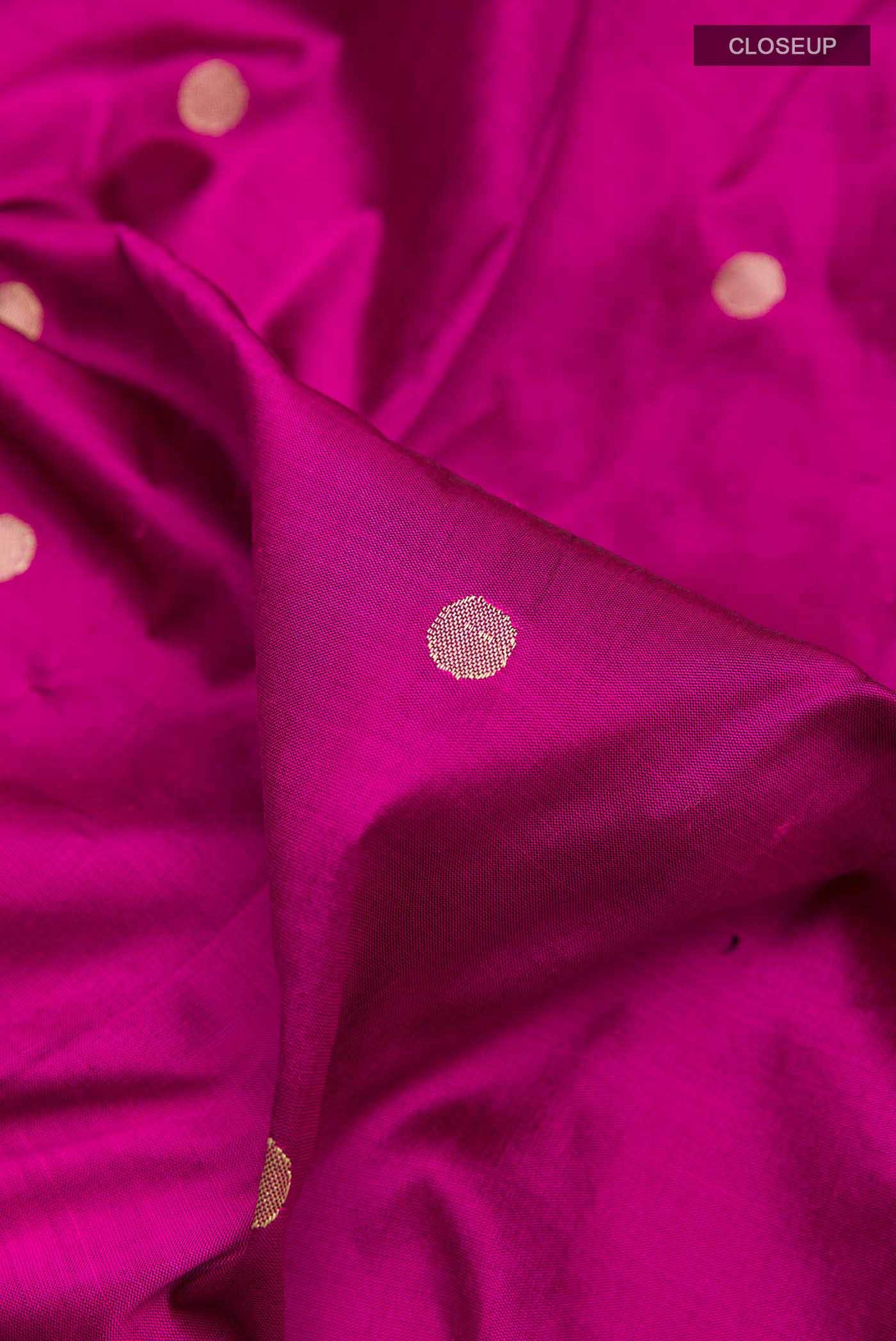 Purple Paithani Silk Saree