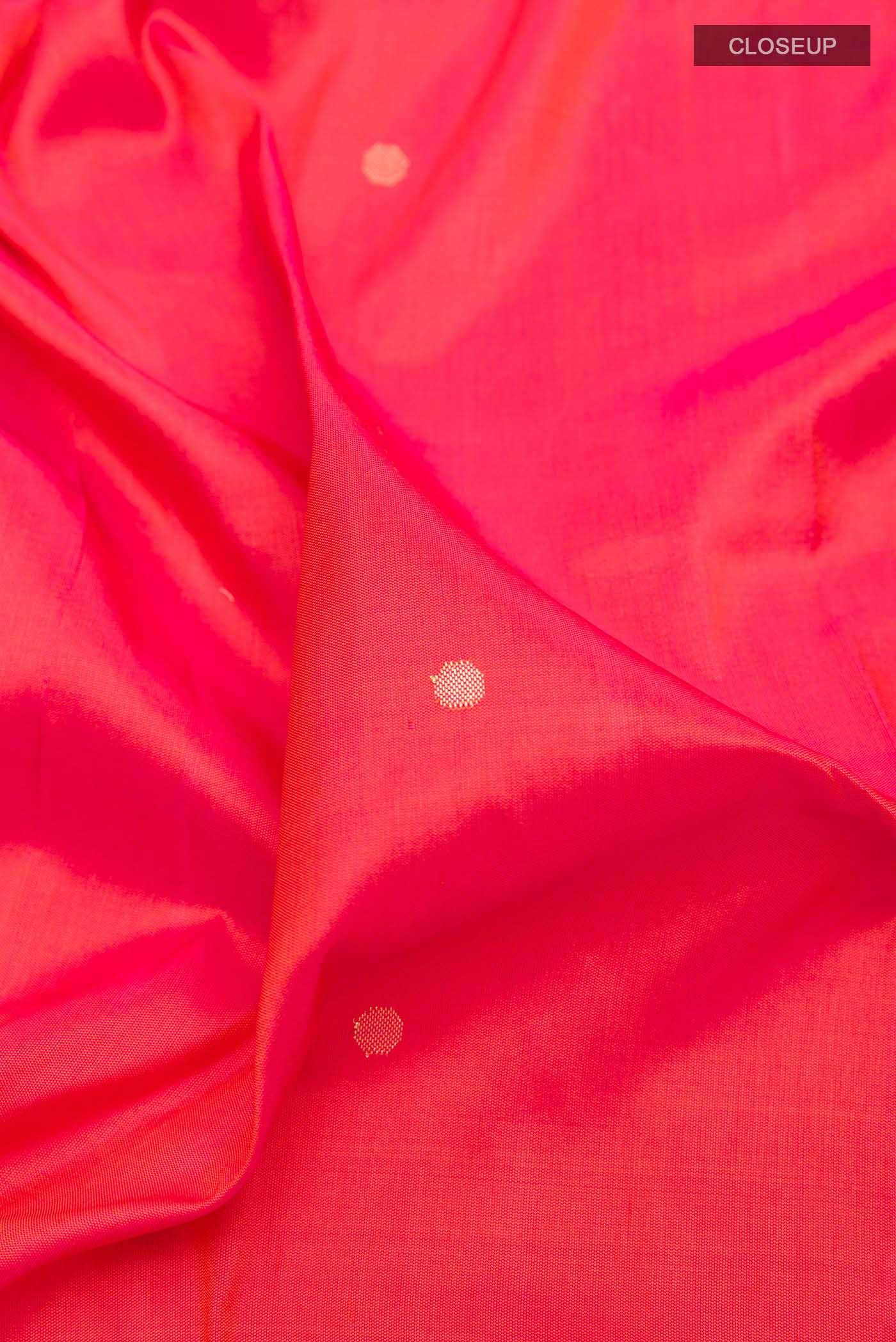 Pink Dual Tone Paithani Silk Saree