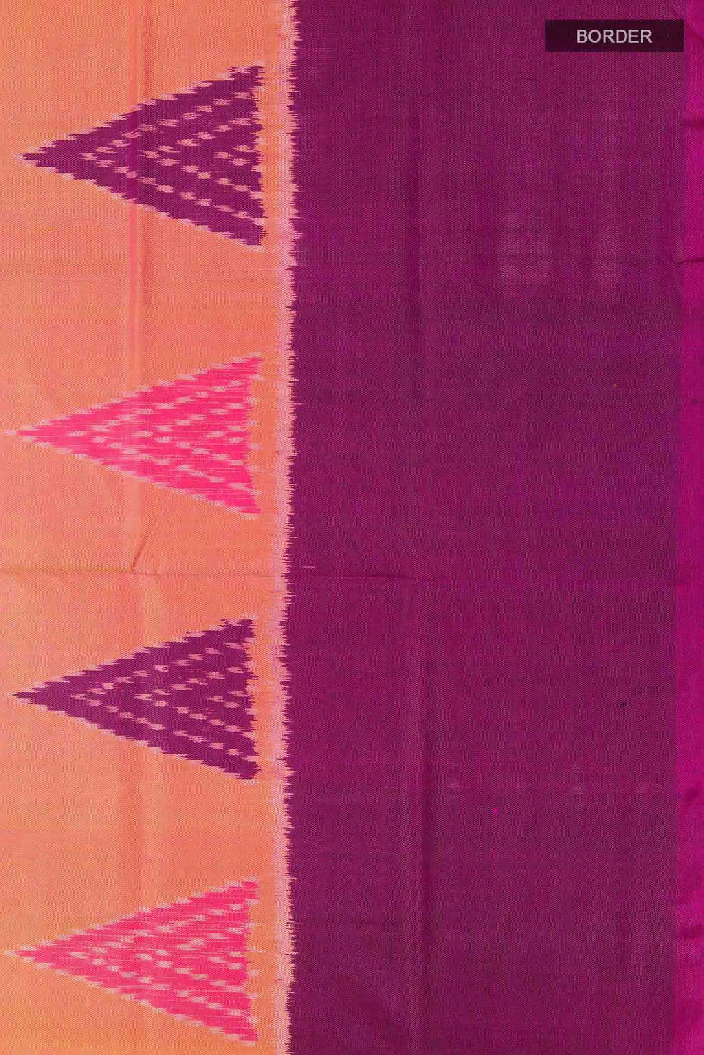 Brick Orange Rajkot Patola Silk Saree