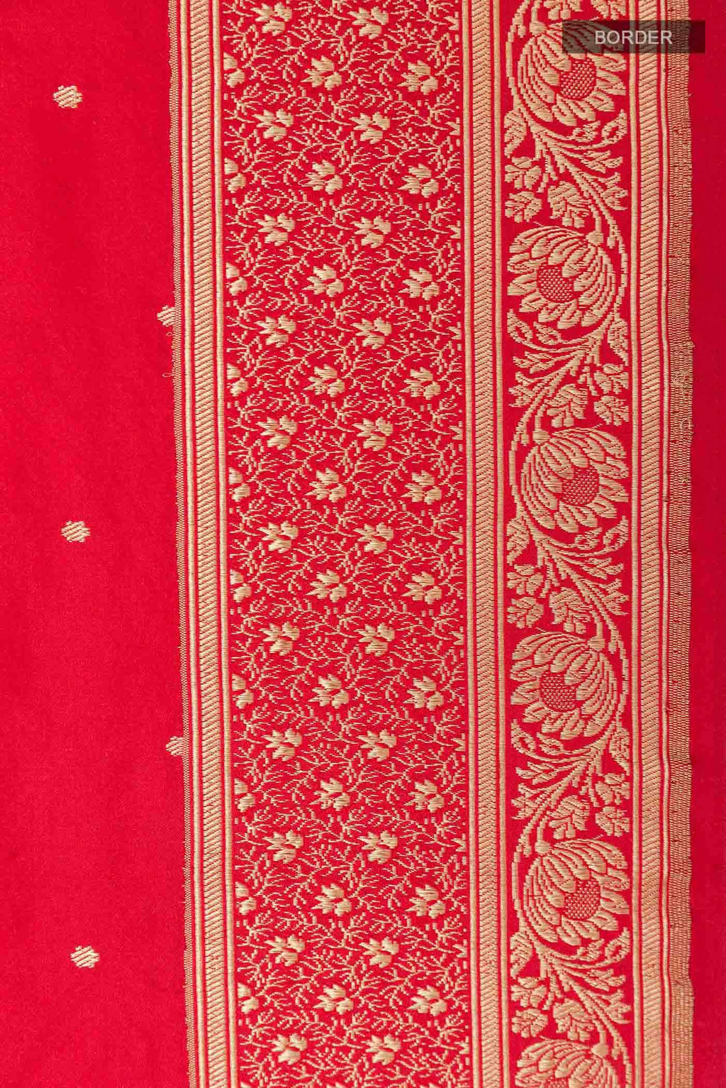 Red Banarasi Silk Saree