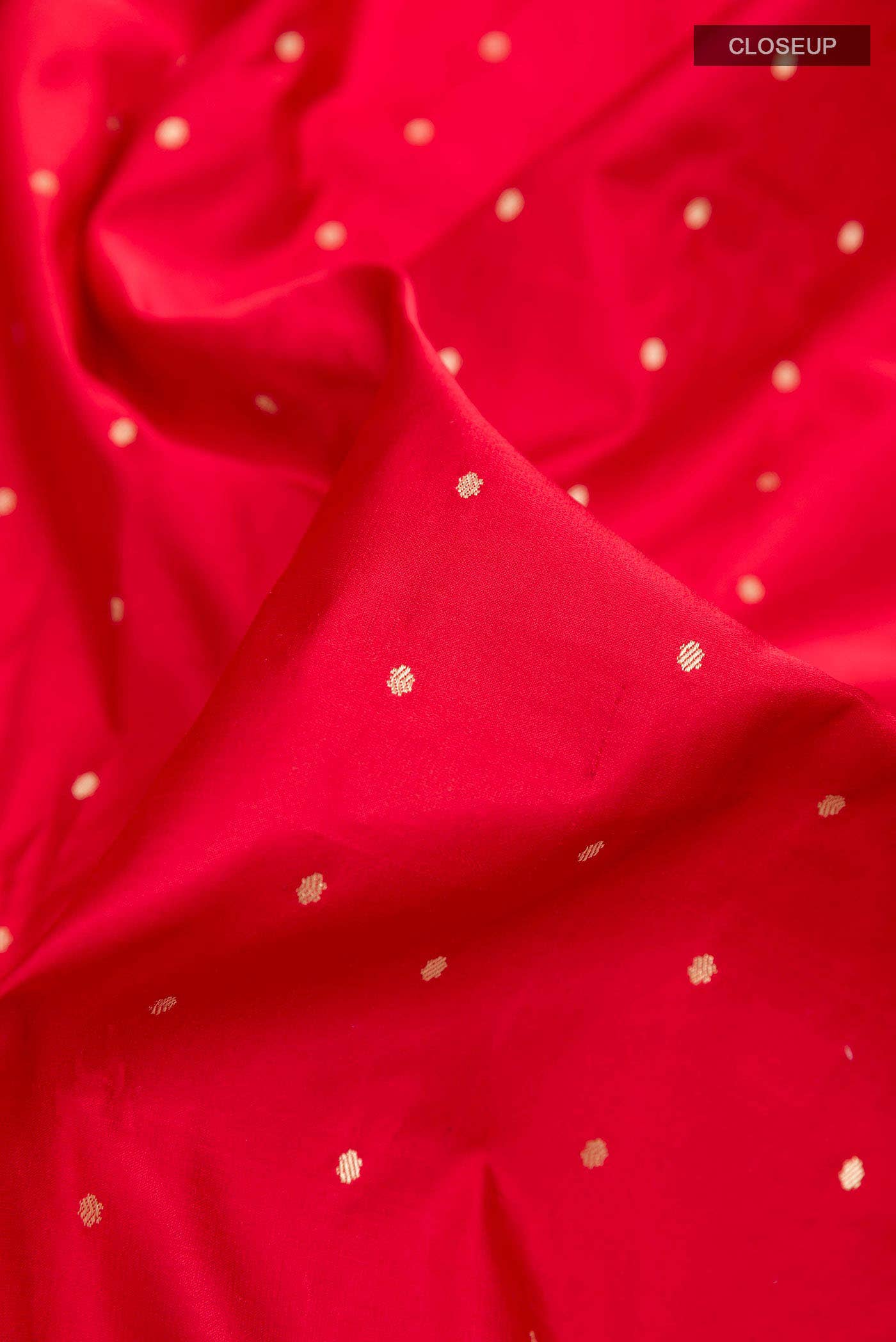 Red Banarasi Silk Saree