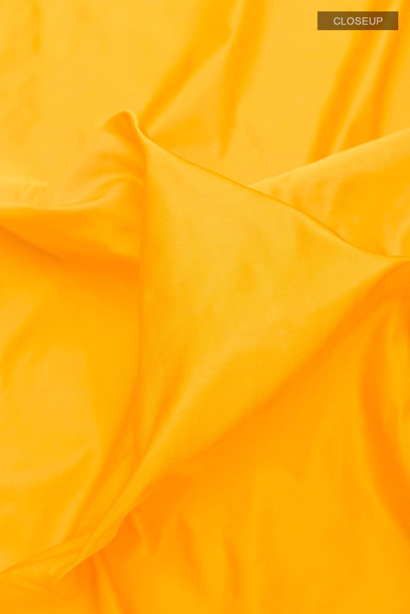 Yellow Banarasi Silk Saree