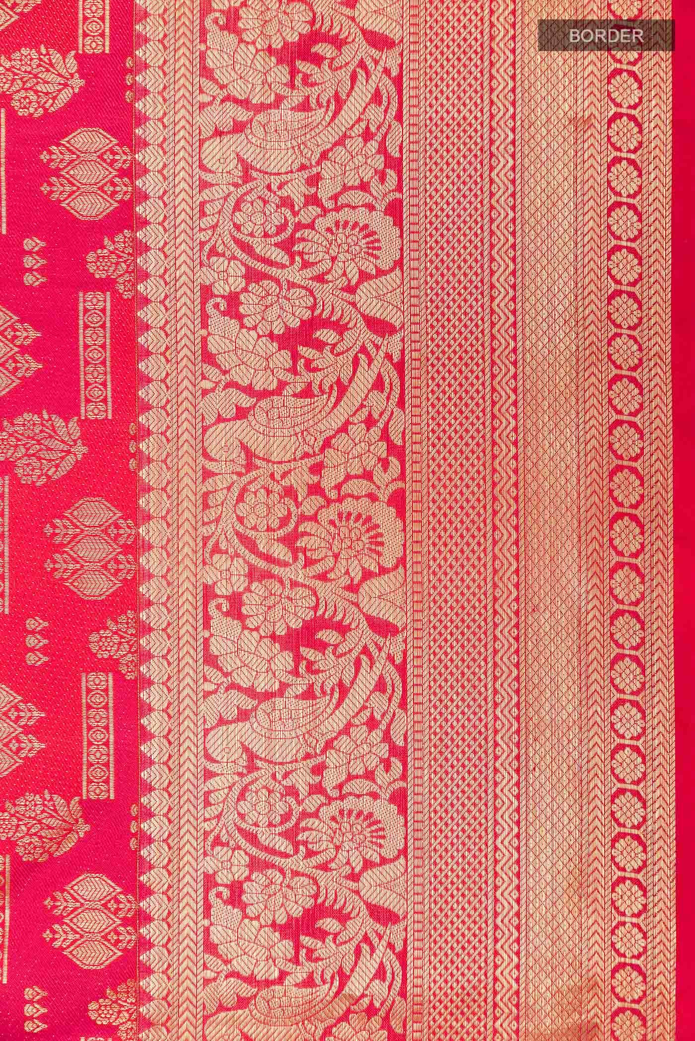 Red Kanchipuram Silk Saree