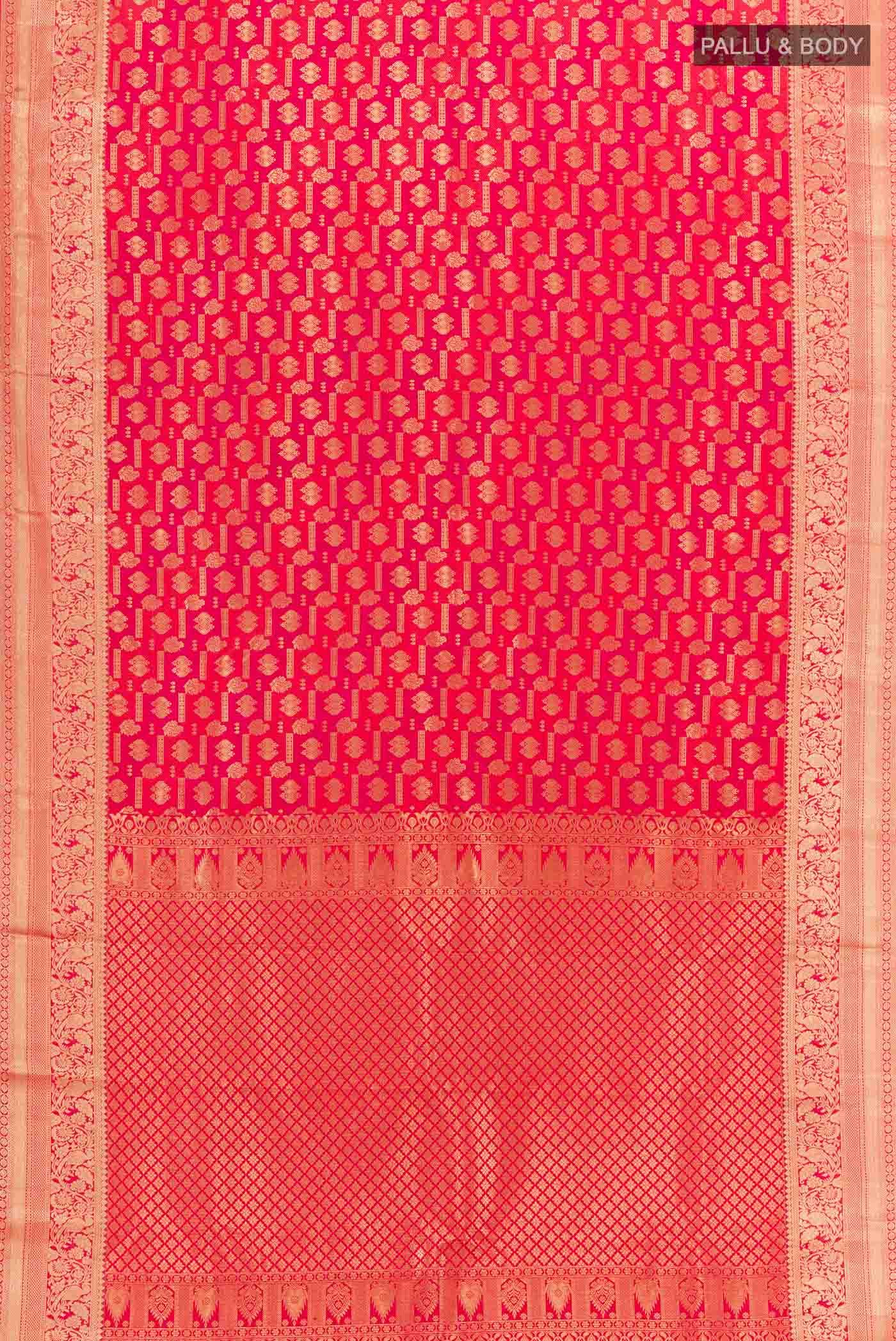 Red Kanchipuram Silk Saree