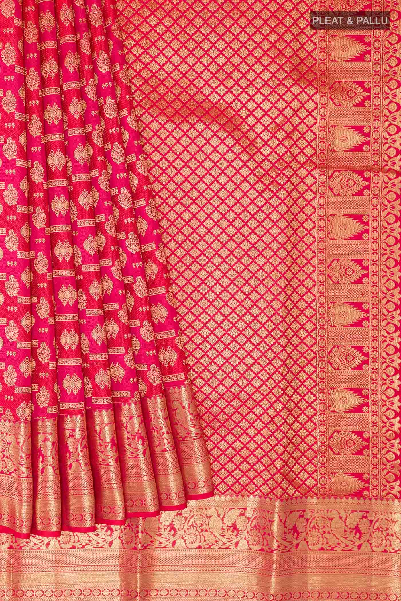 Red Kanchipuram Silk Saree