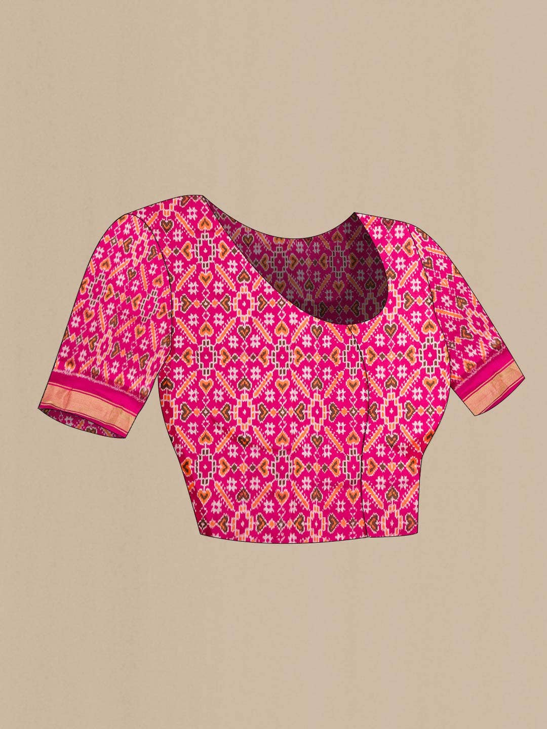 Black Pochampally Silk Saree