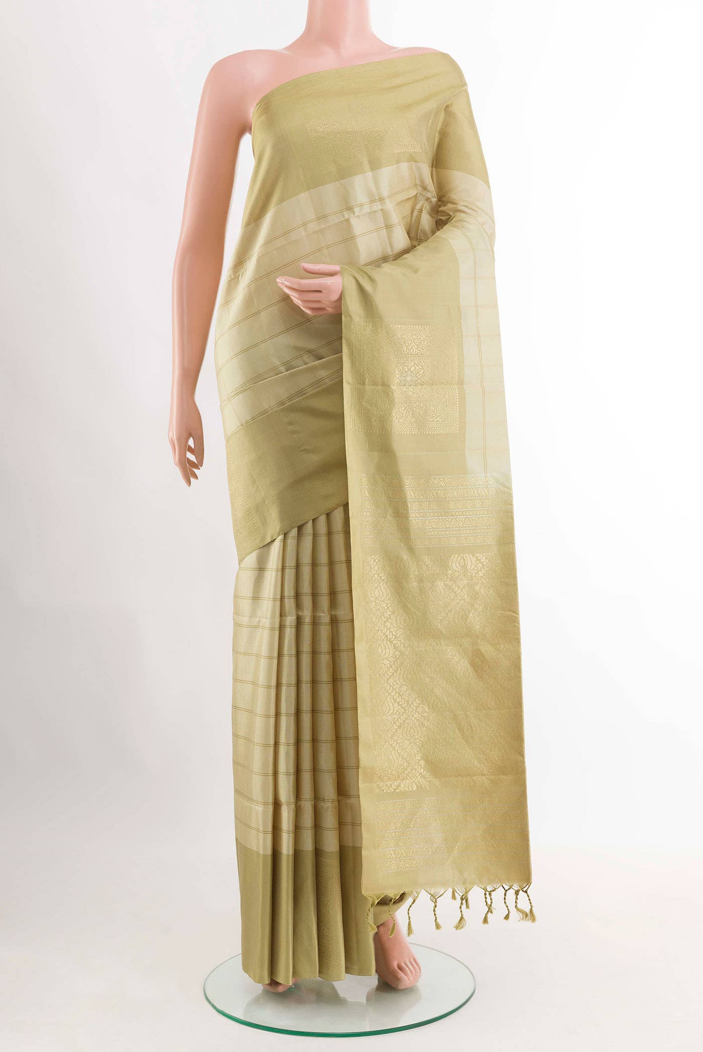 Golden Soft Silk Saree