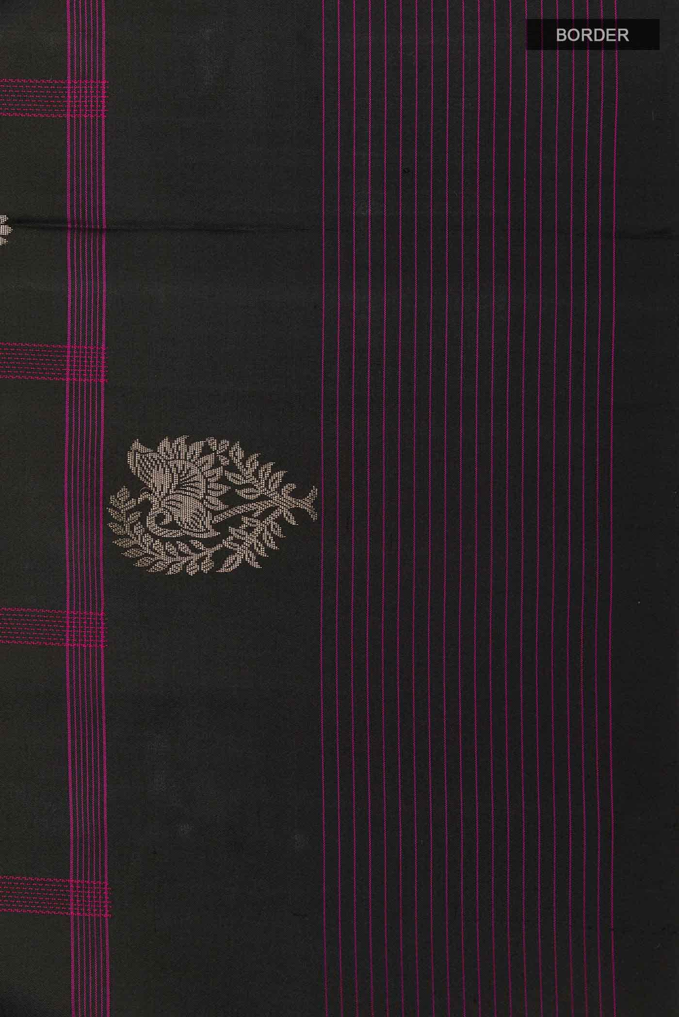 Black Soft Silk Saree