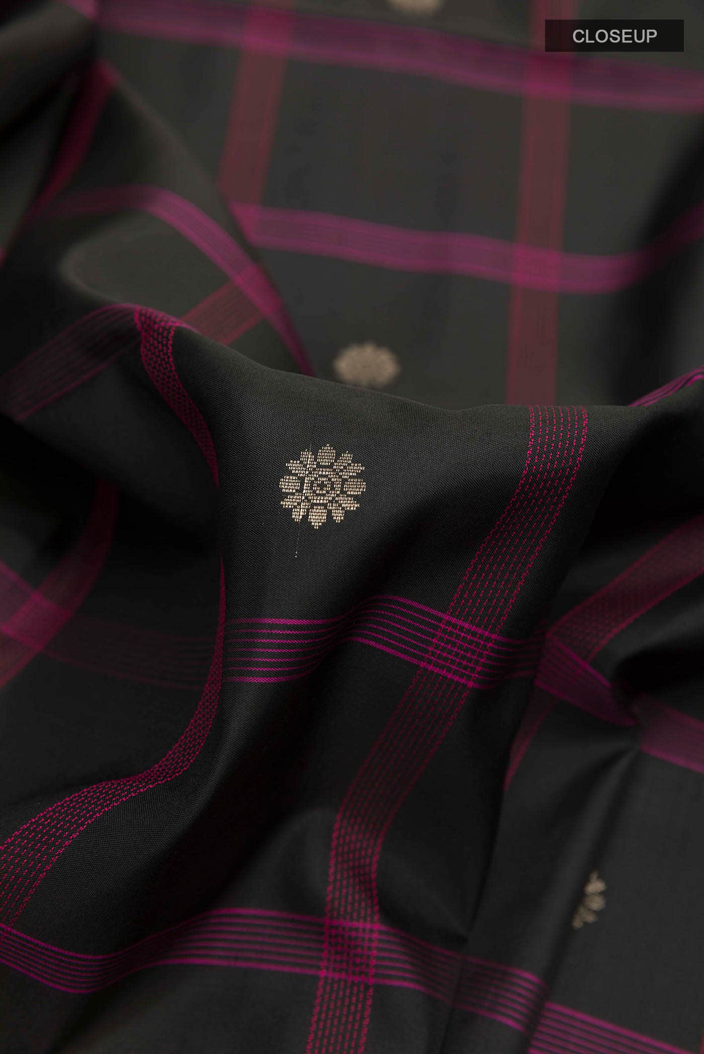 Black Soft Silk Saree