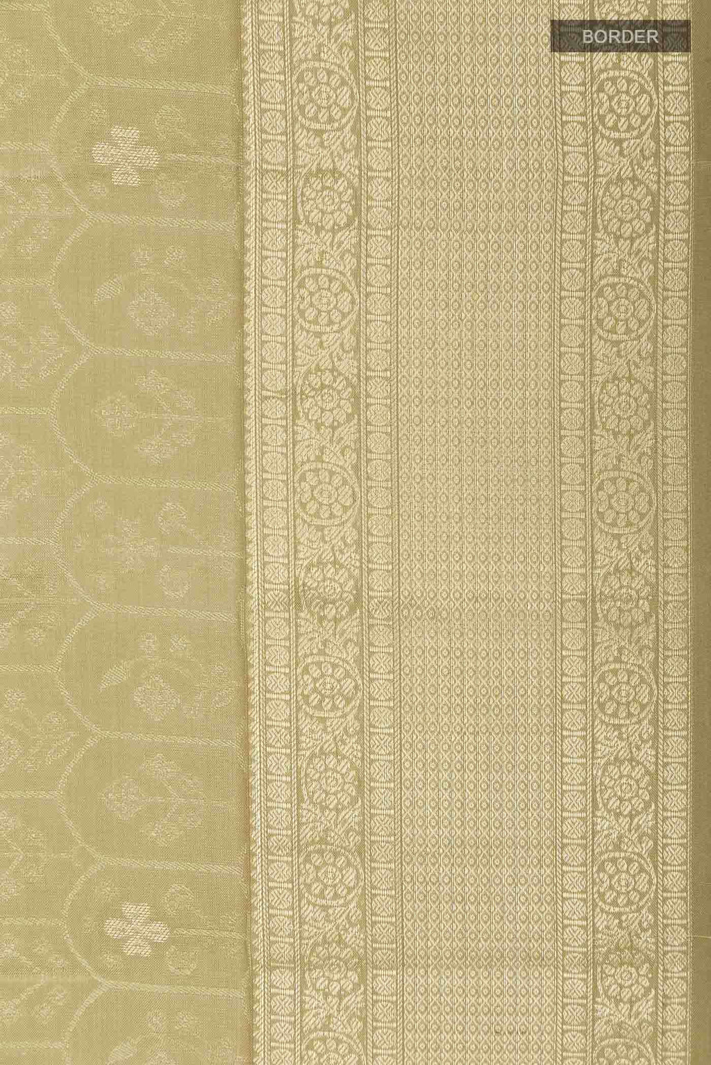 Dark Beige Kanchipuram Silk Saree