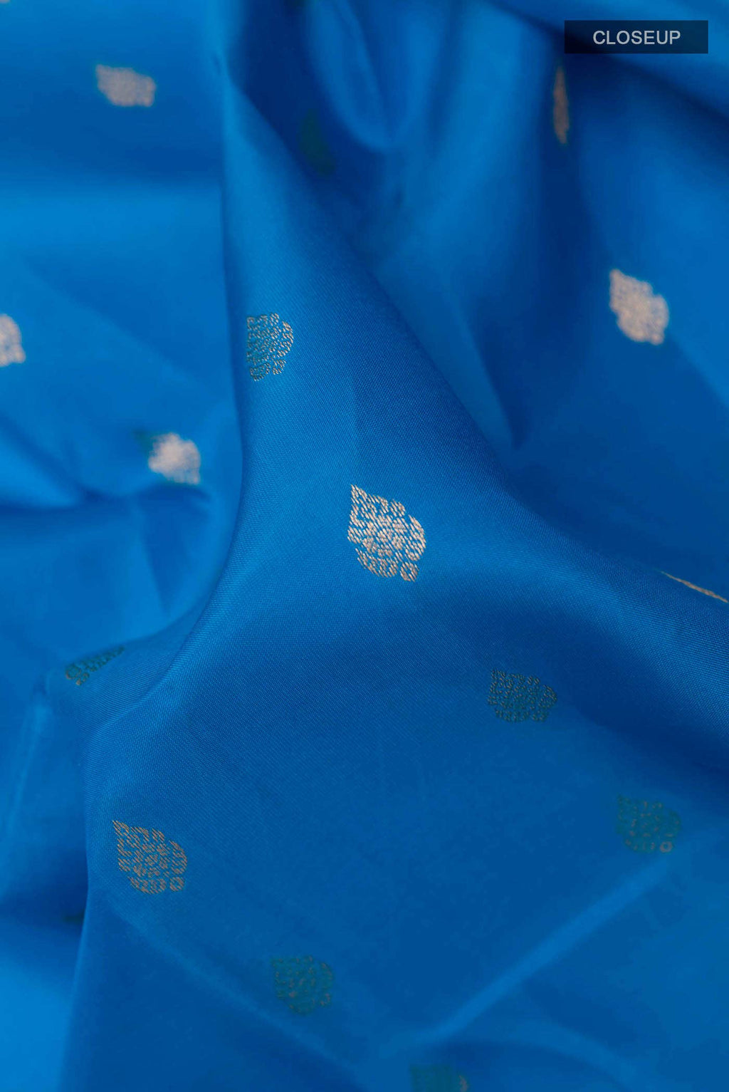 Blue Kanchipuram Silk Saree