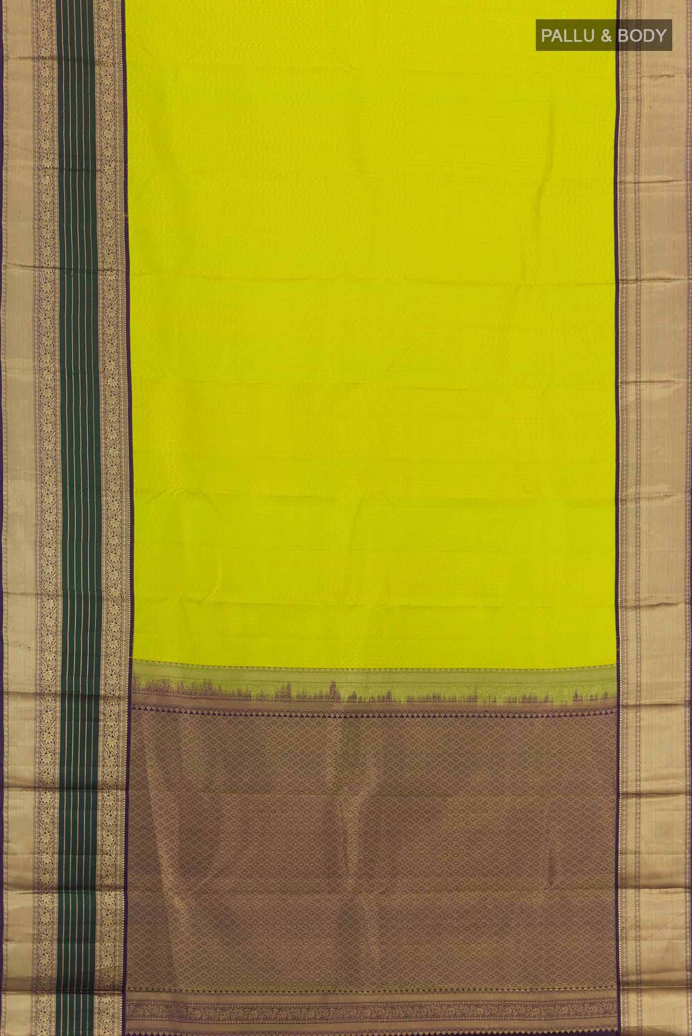 Green Kanchipuram Silk Saree