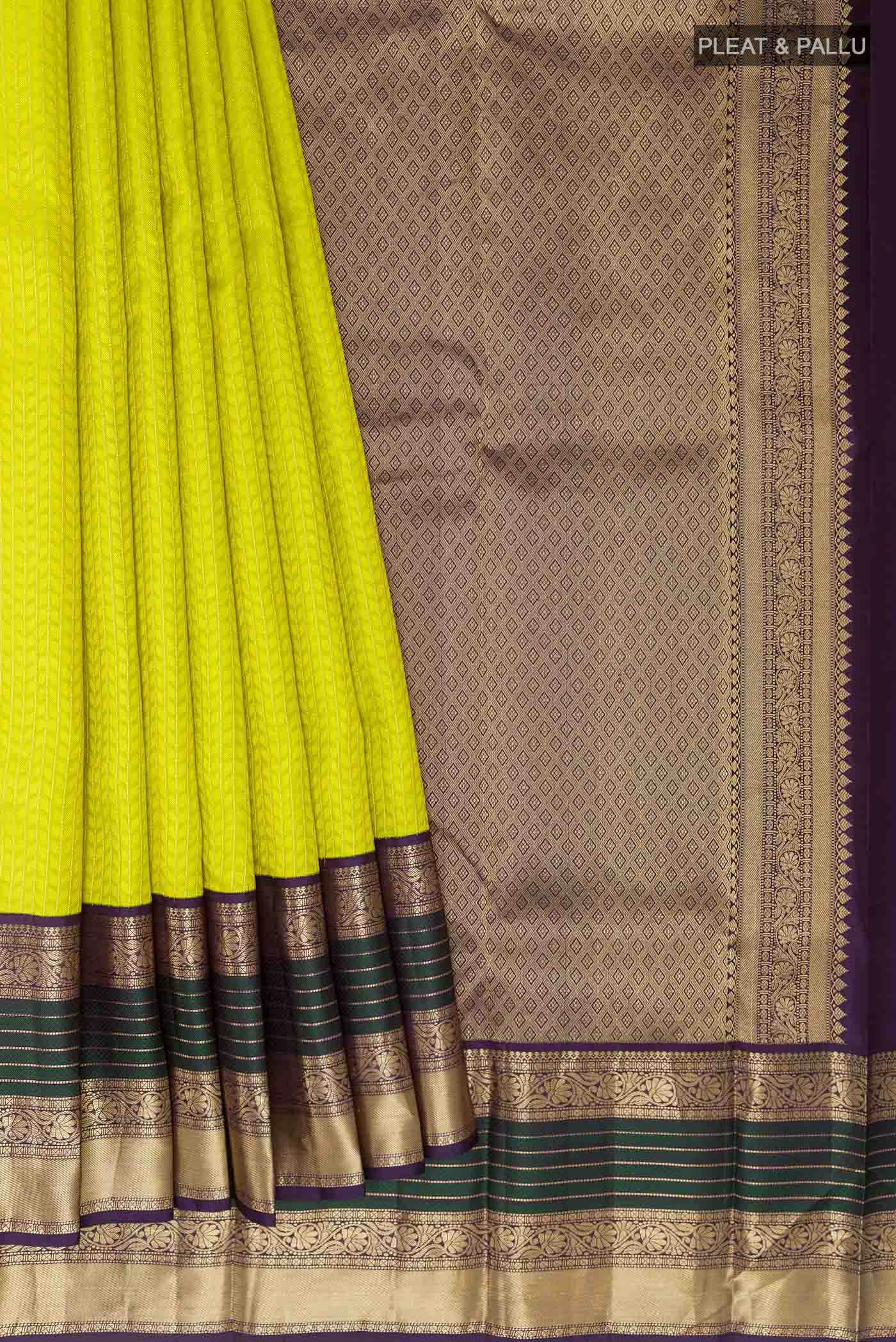 Green Kanchipuram Silk Saree