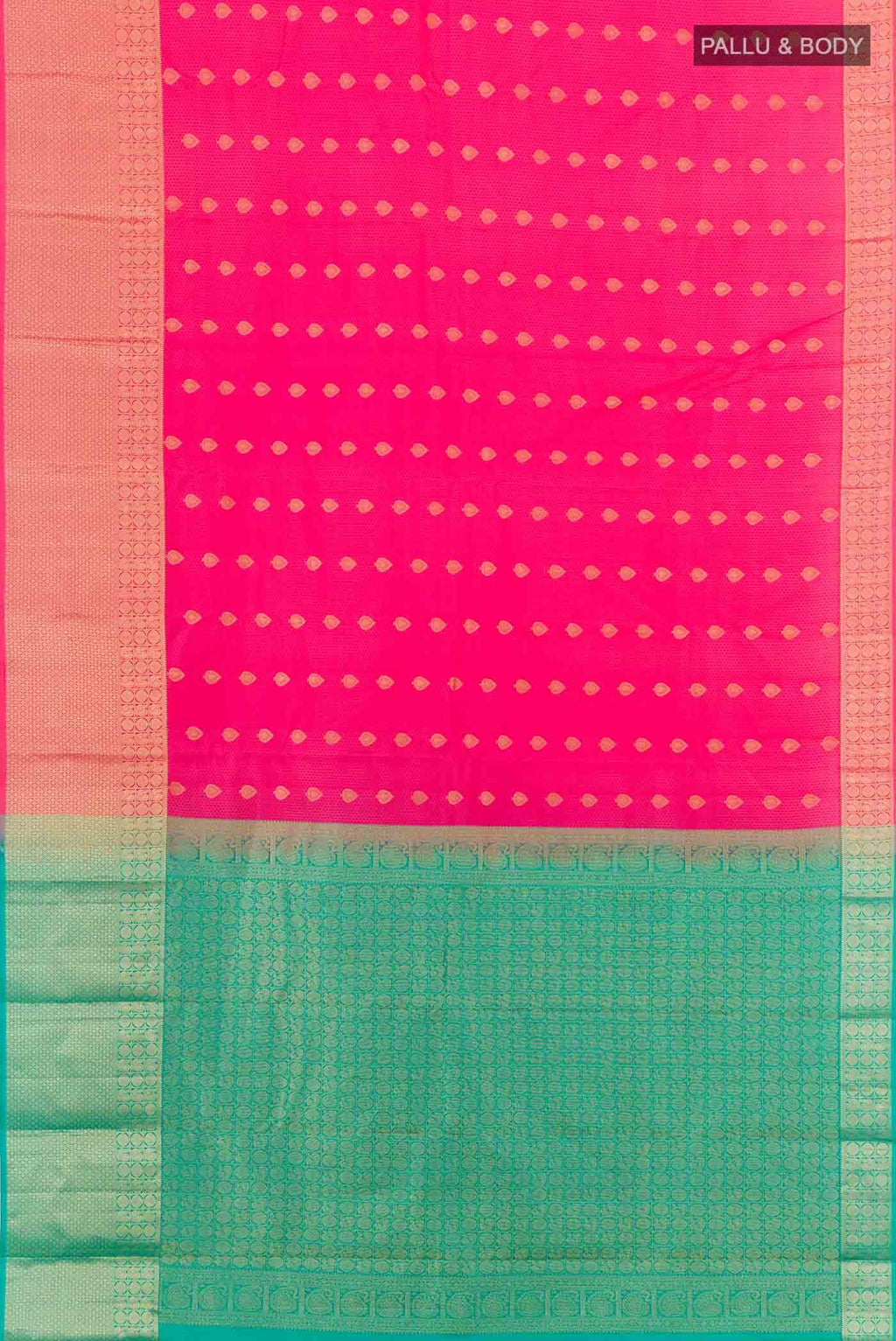 Pink Kanchipuram Silk Saree
