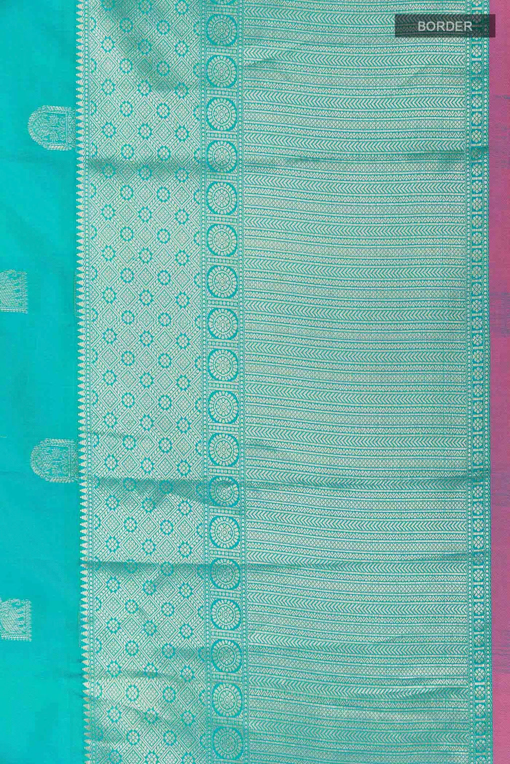 Blue Kanchipuram Silk Saree
