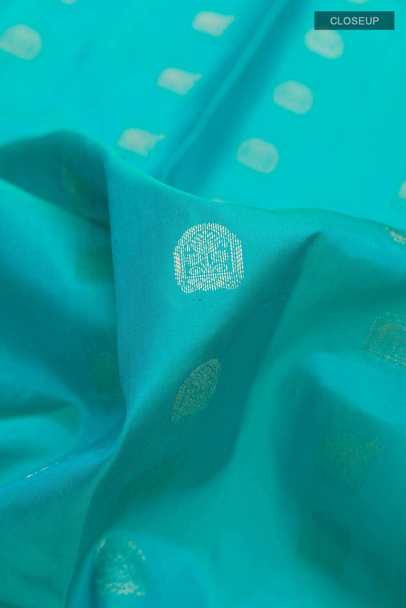 Blue Kanchipuram Silk Saree