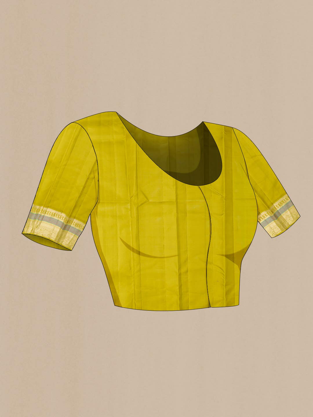 Rose pink Kanchipuram Silk Saree