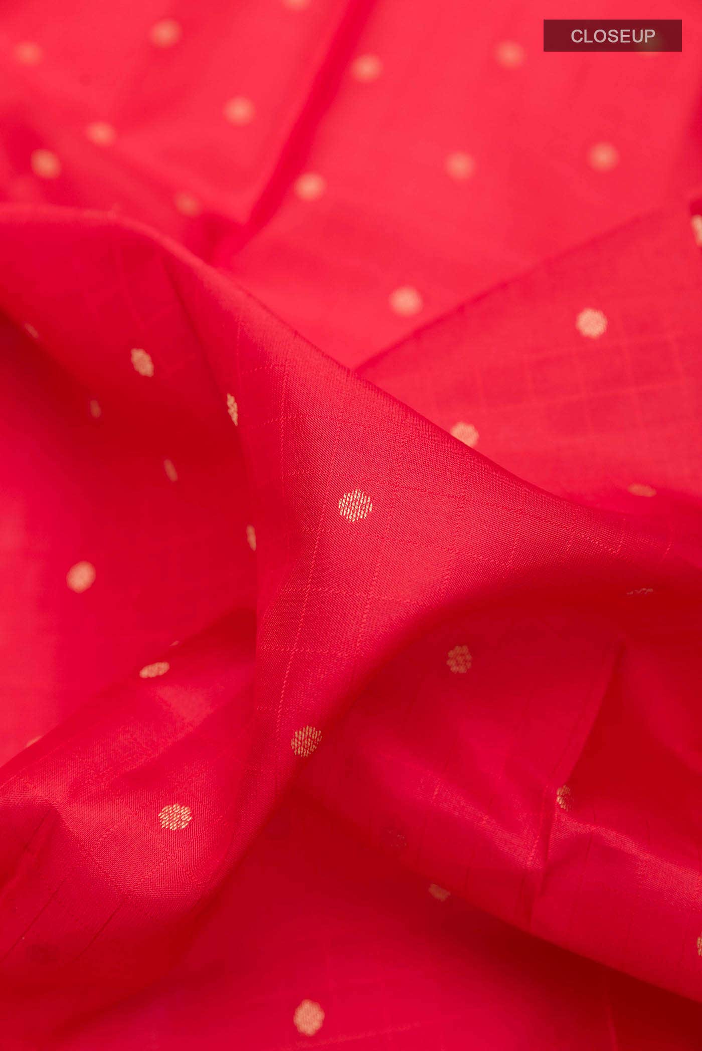 Red Kanchipuram Silk Saree
