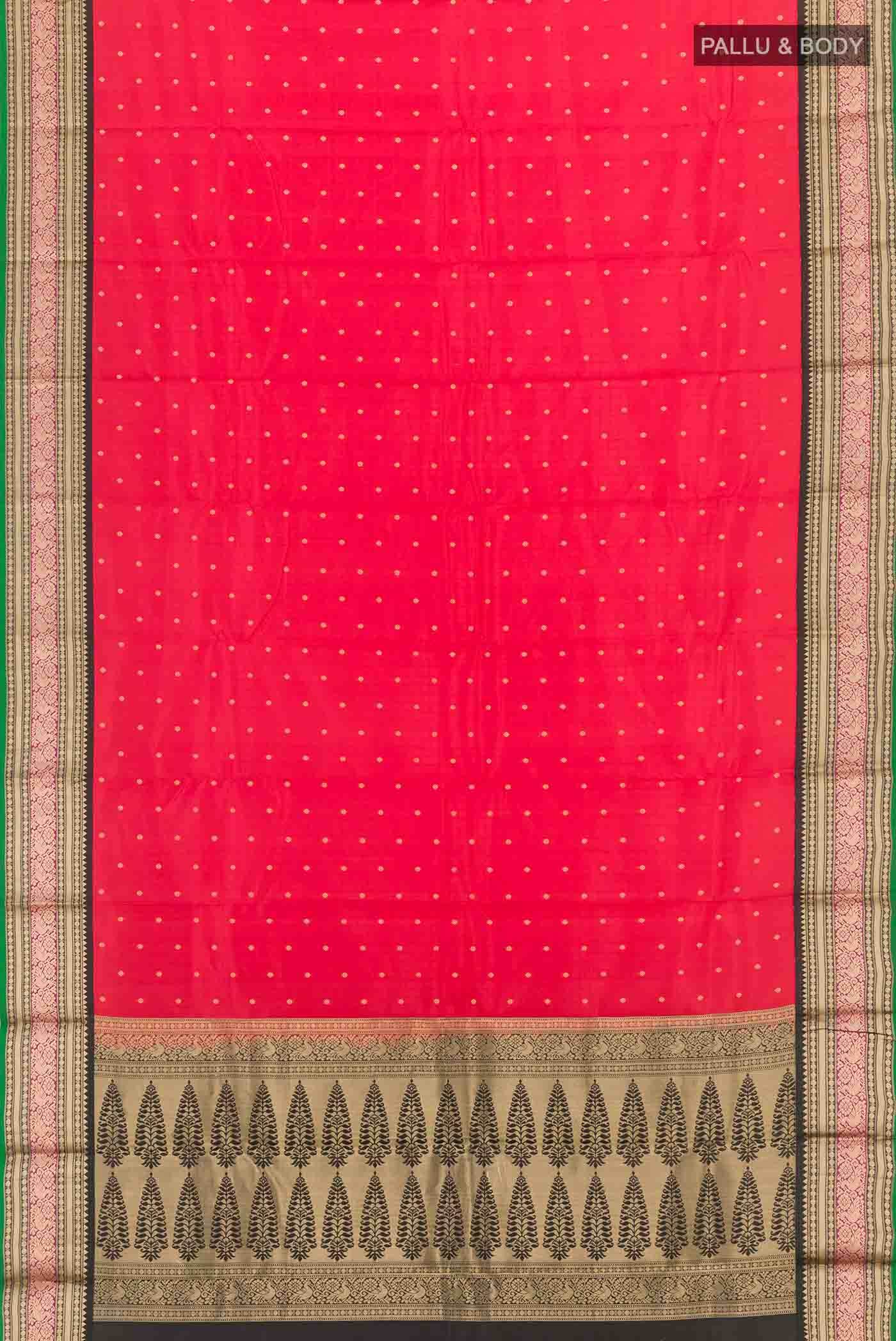 Red Kanchipuram Silk Saree