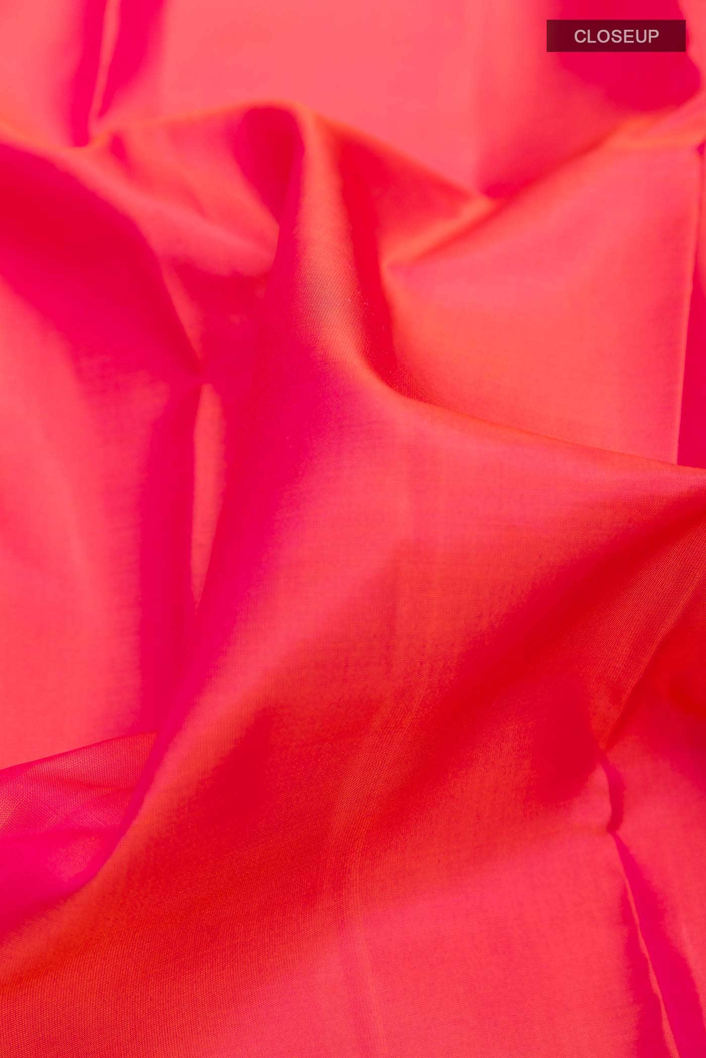 Pink Kanchipuram Silk Saree