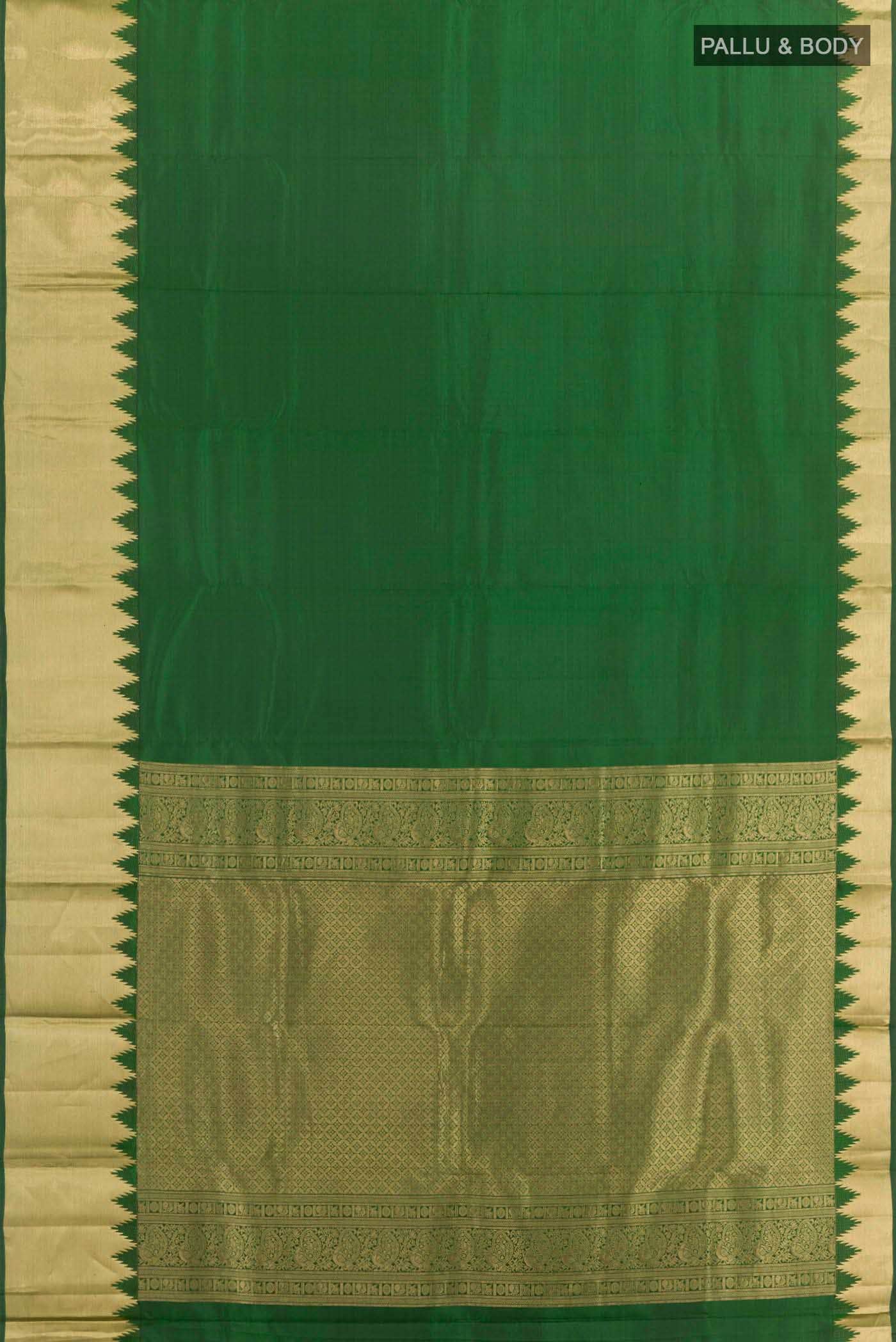 Green Kanchipuram Silk Saree