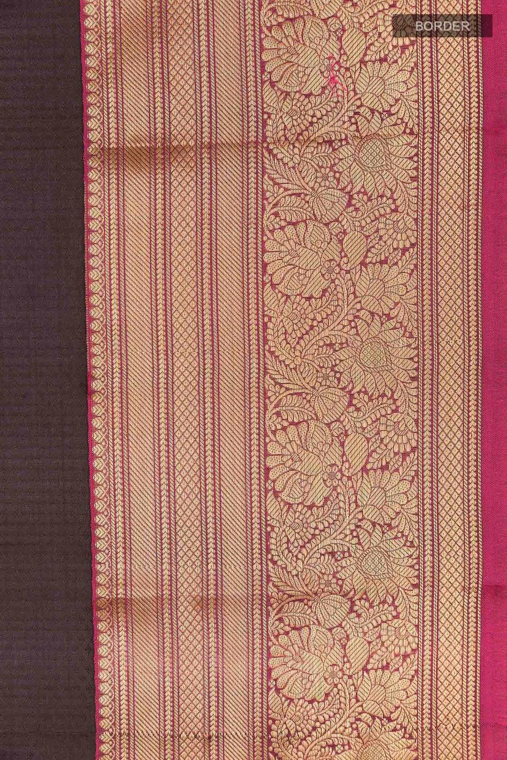 Black Kanchipuram Silk Saree