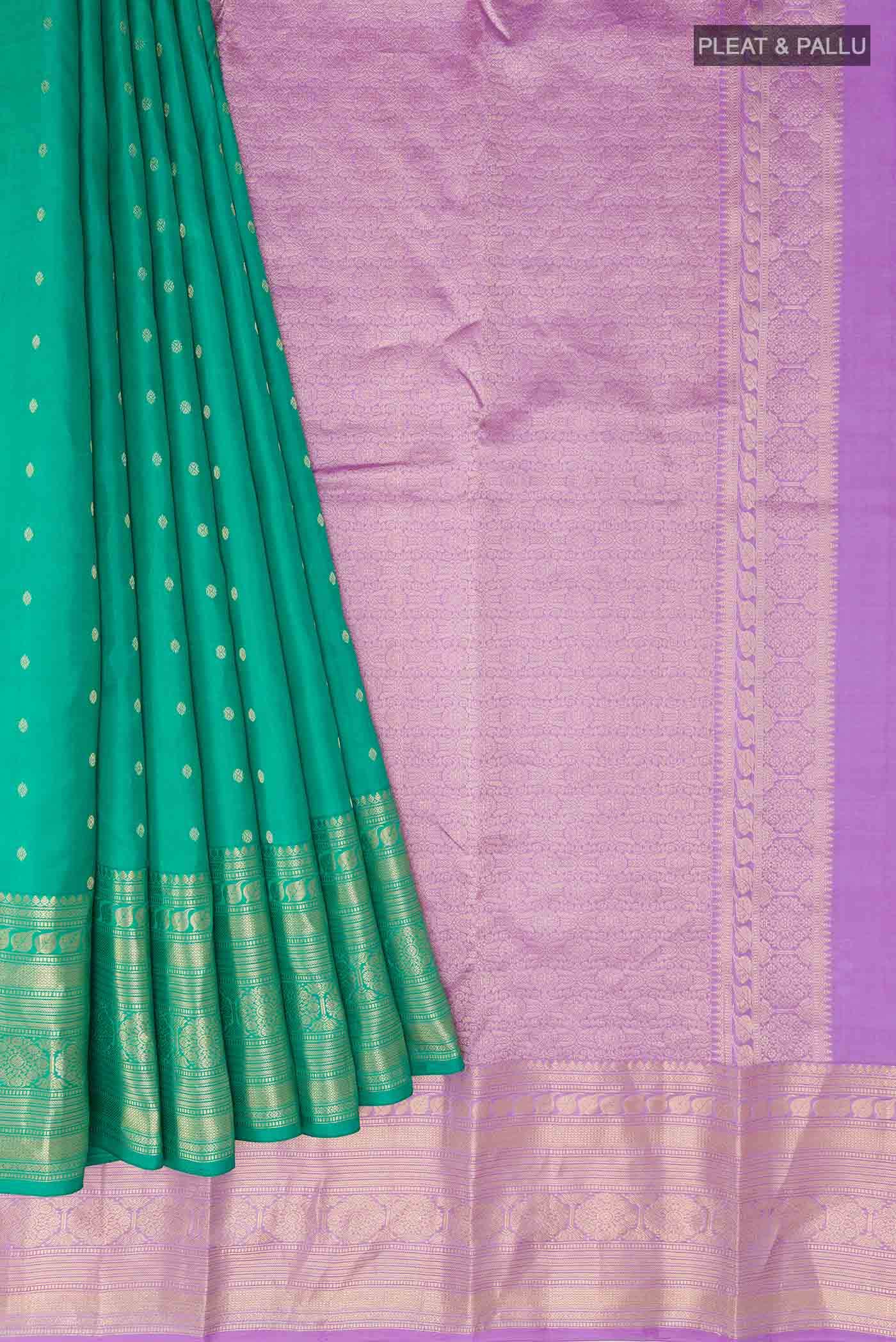 Green Kanchipuram Silk Saree