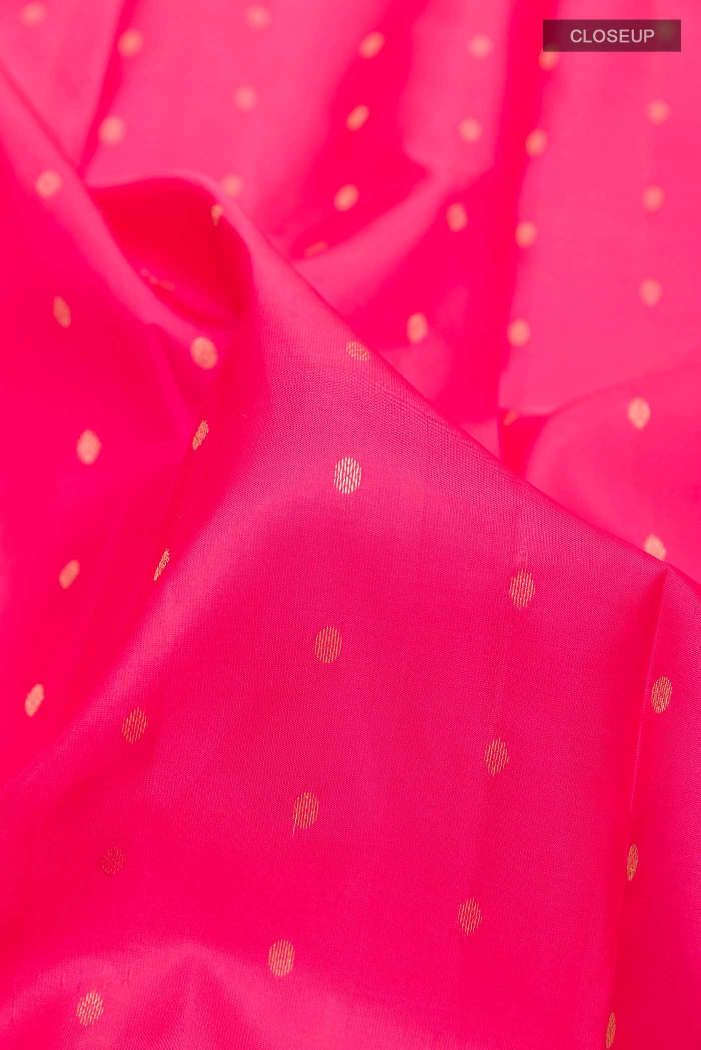 Pink Kanchipuram Silk Saree