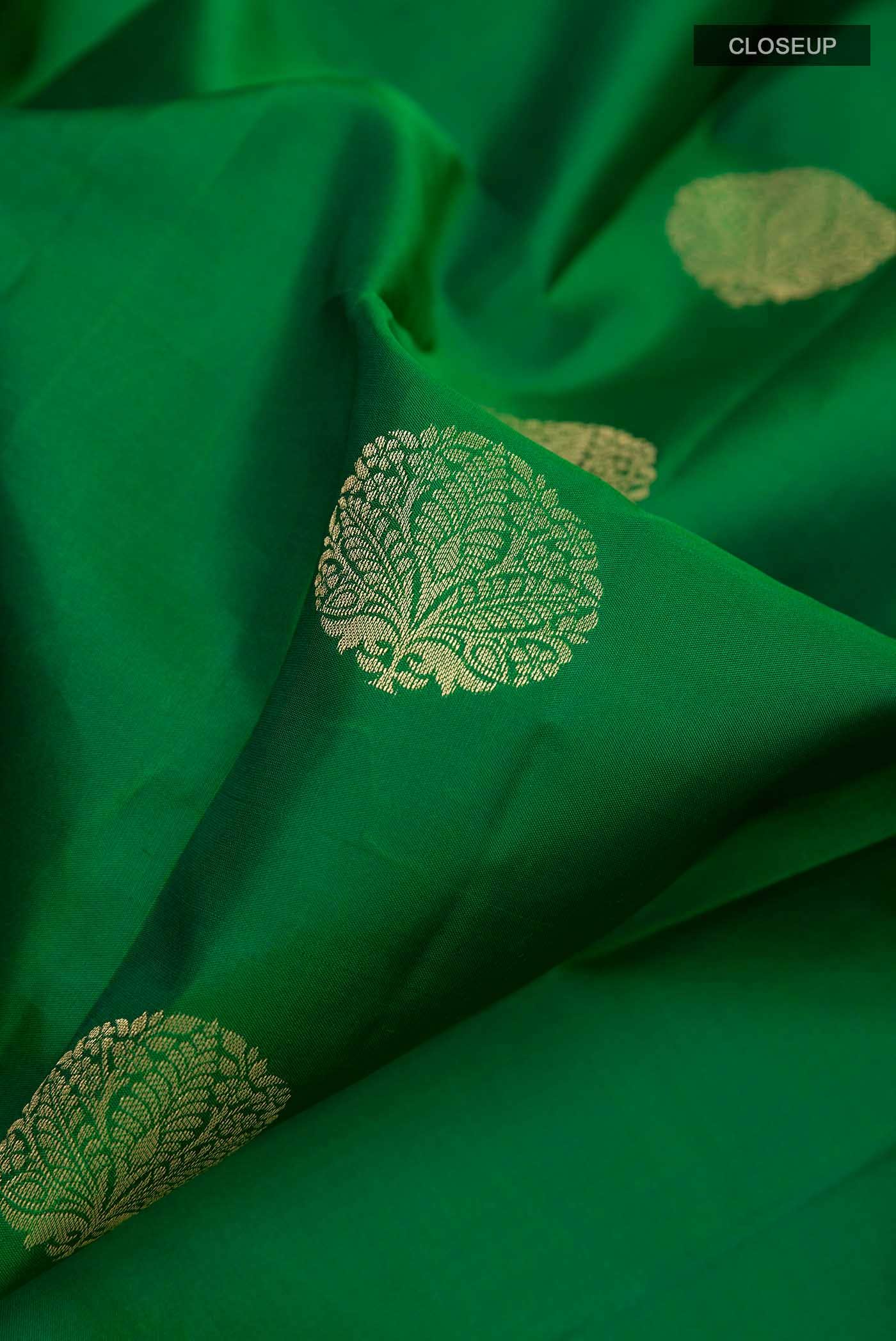 Green Kanchipuram Silk Saree