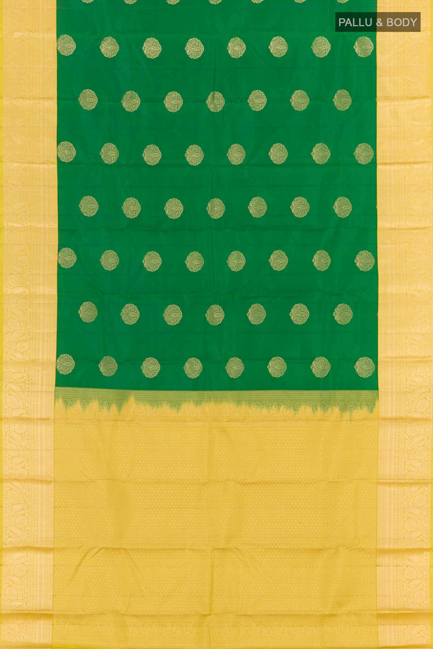 Green Kanchipuram Silk Saree