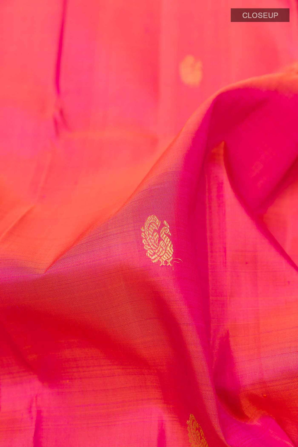 Pink Kanchipuram Silk Saree
