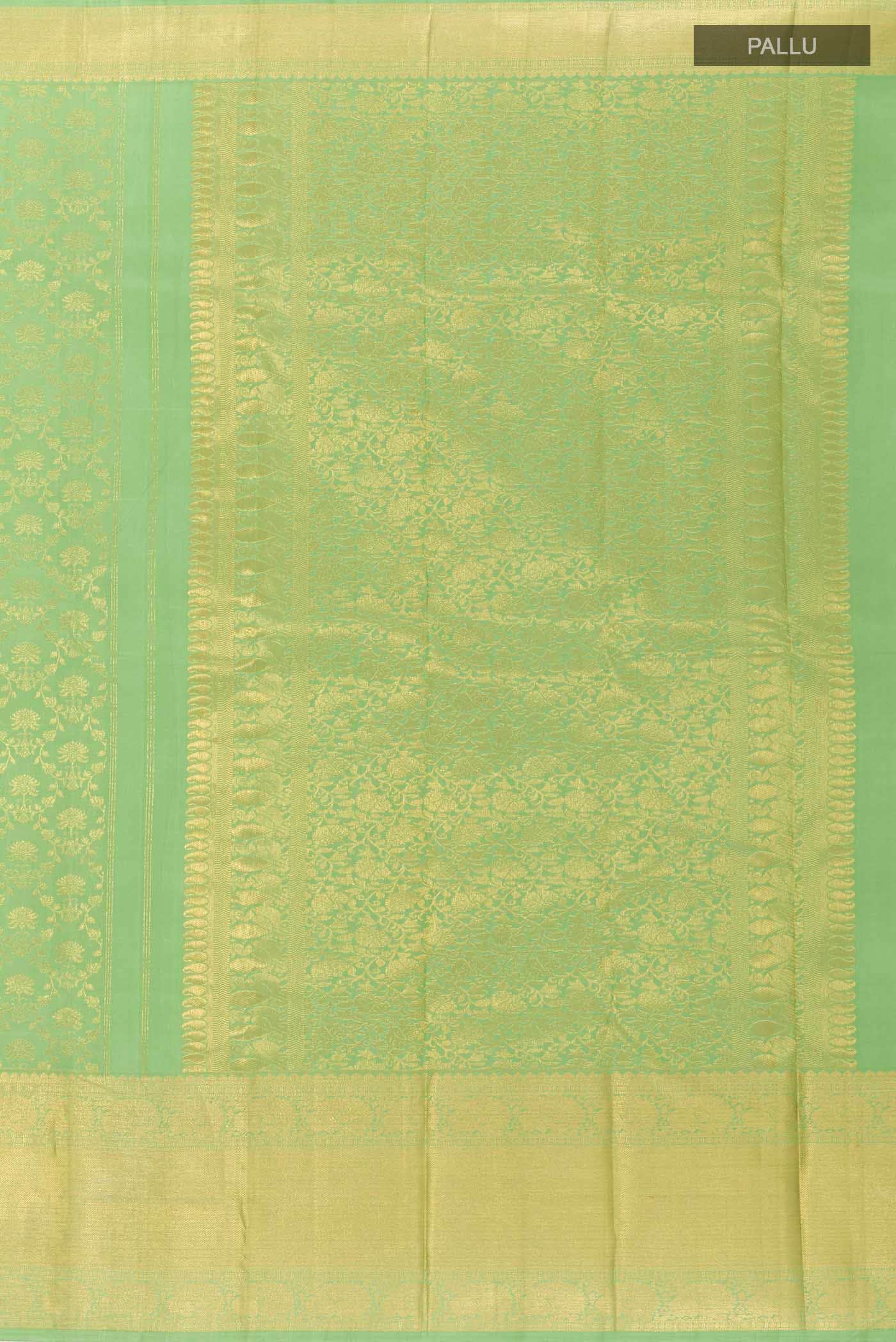 Green Kanchipuram Silk Saree