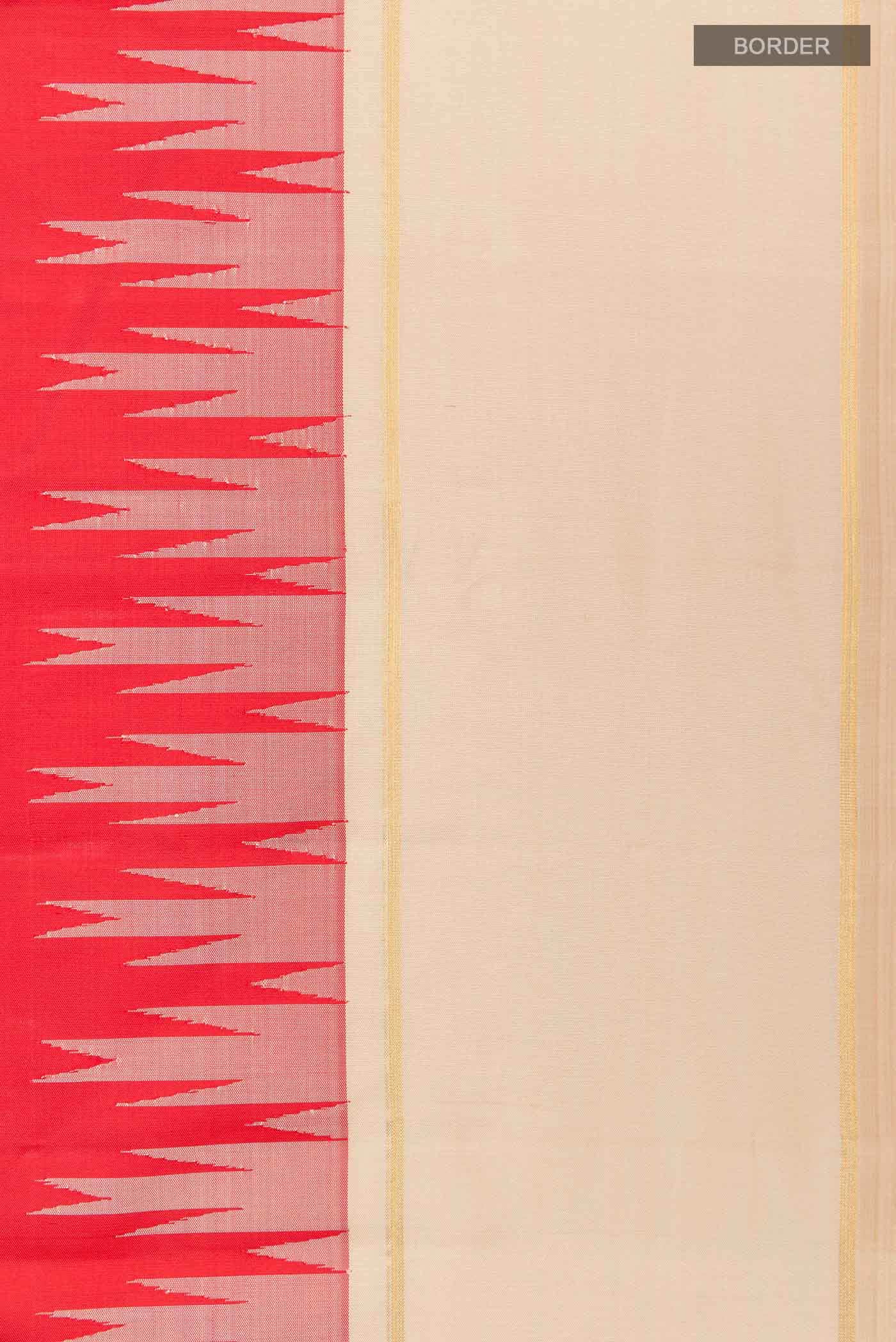 Red Kanchipuram Silk Saree