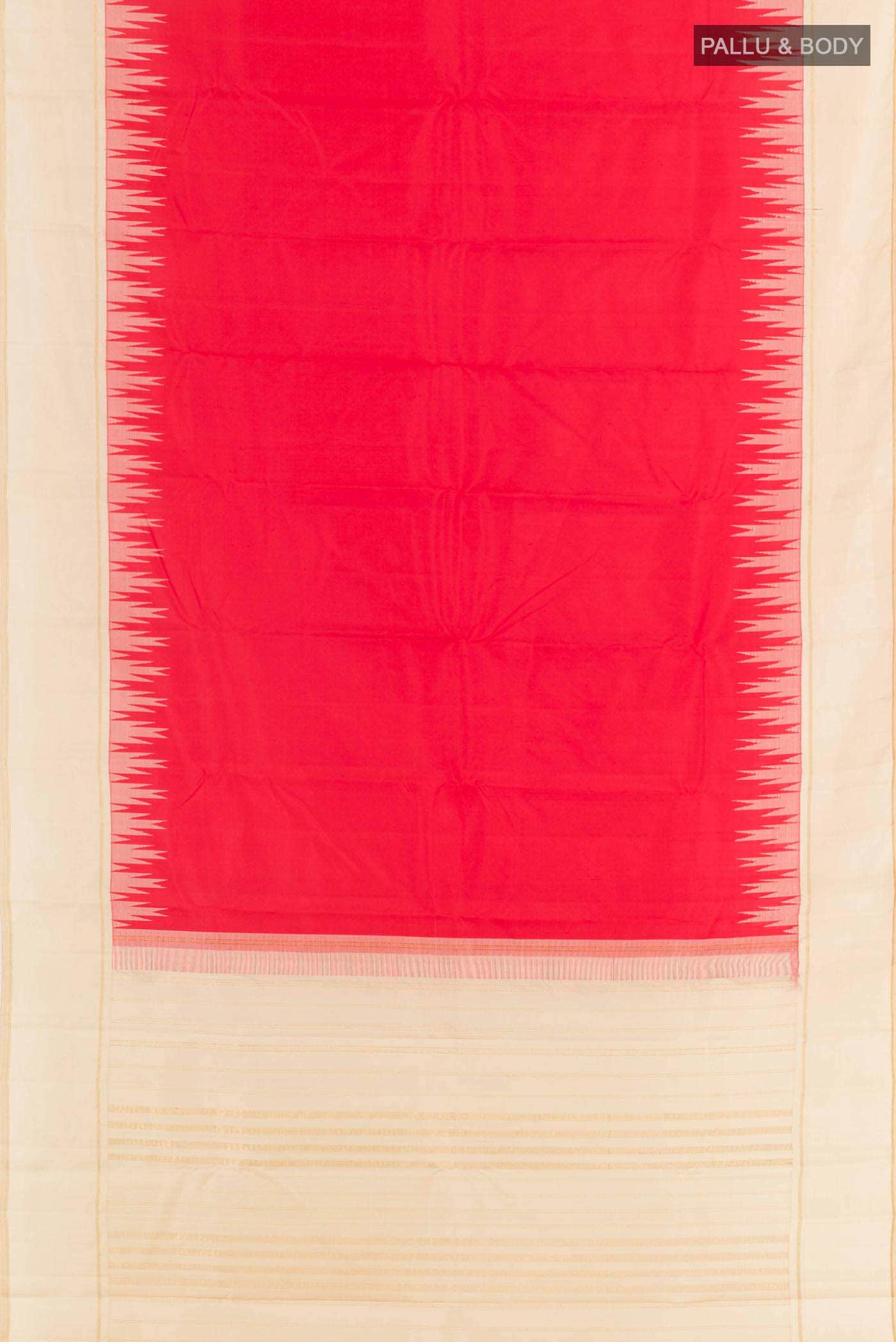 Red Kanchipuram Silk Saree