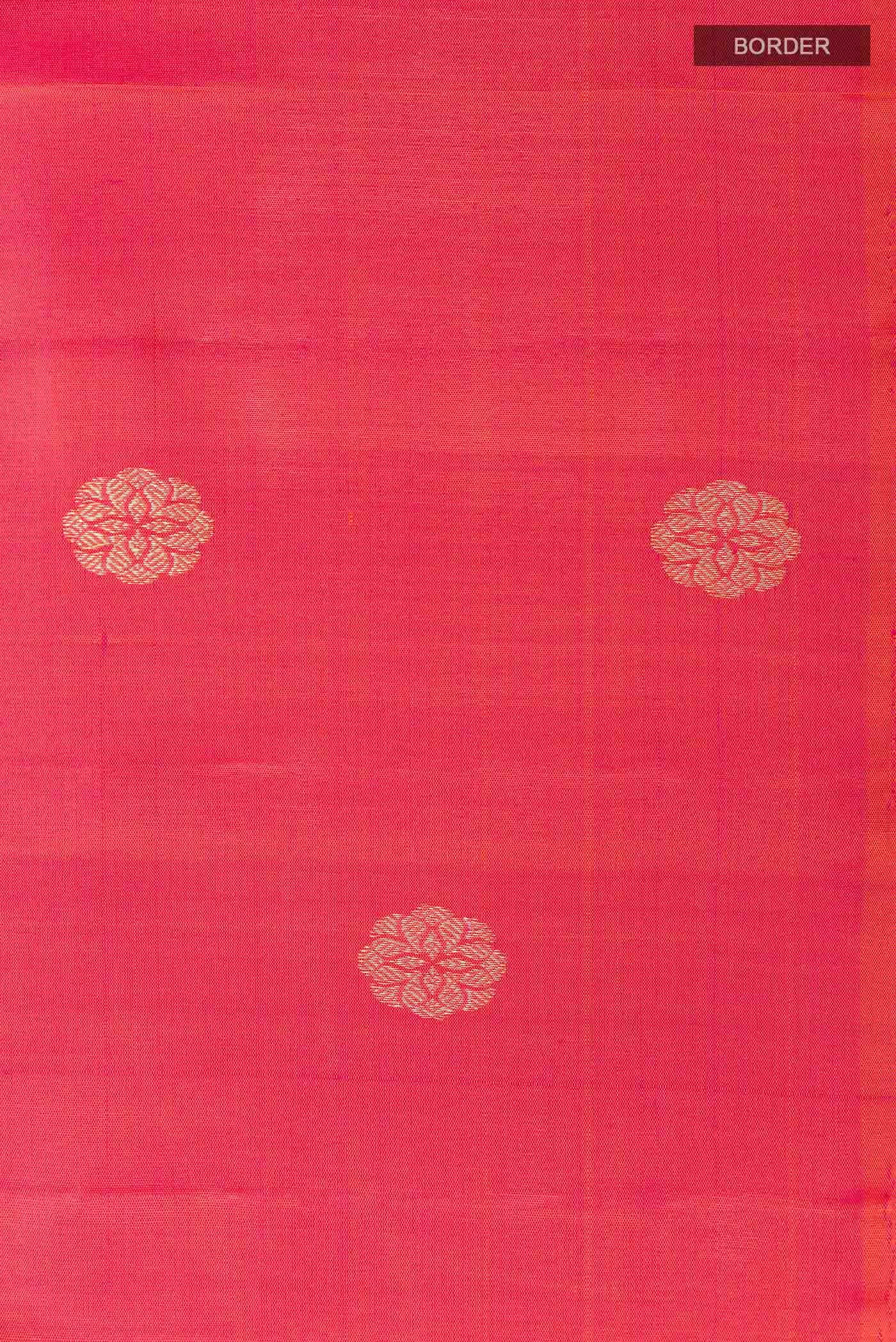 Pink Kanchipuram Silk Saree
