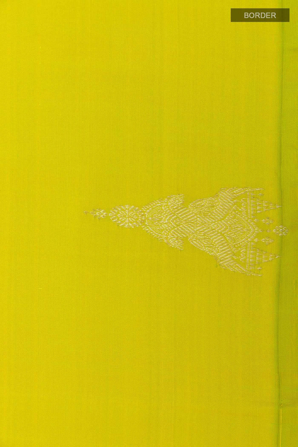 Parrot Green Kanchipuram Silk Saree