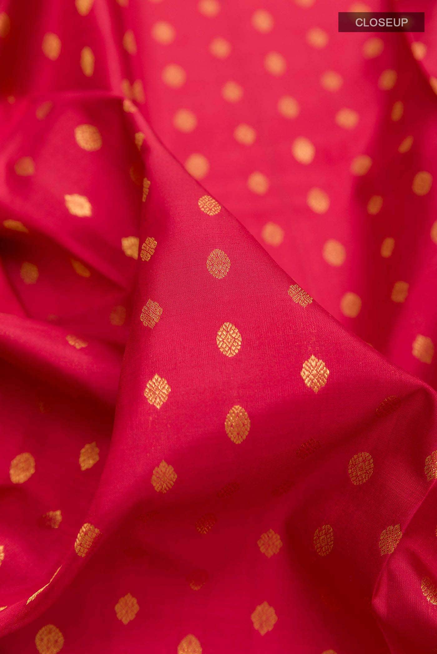 Red Kanchipuram Silk Saree