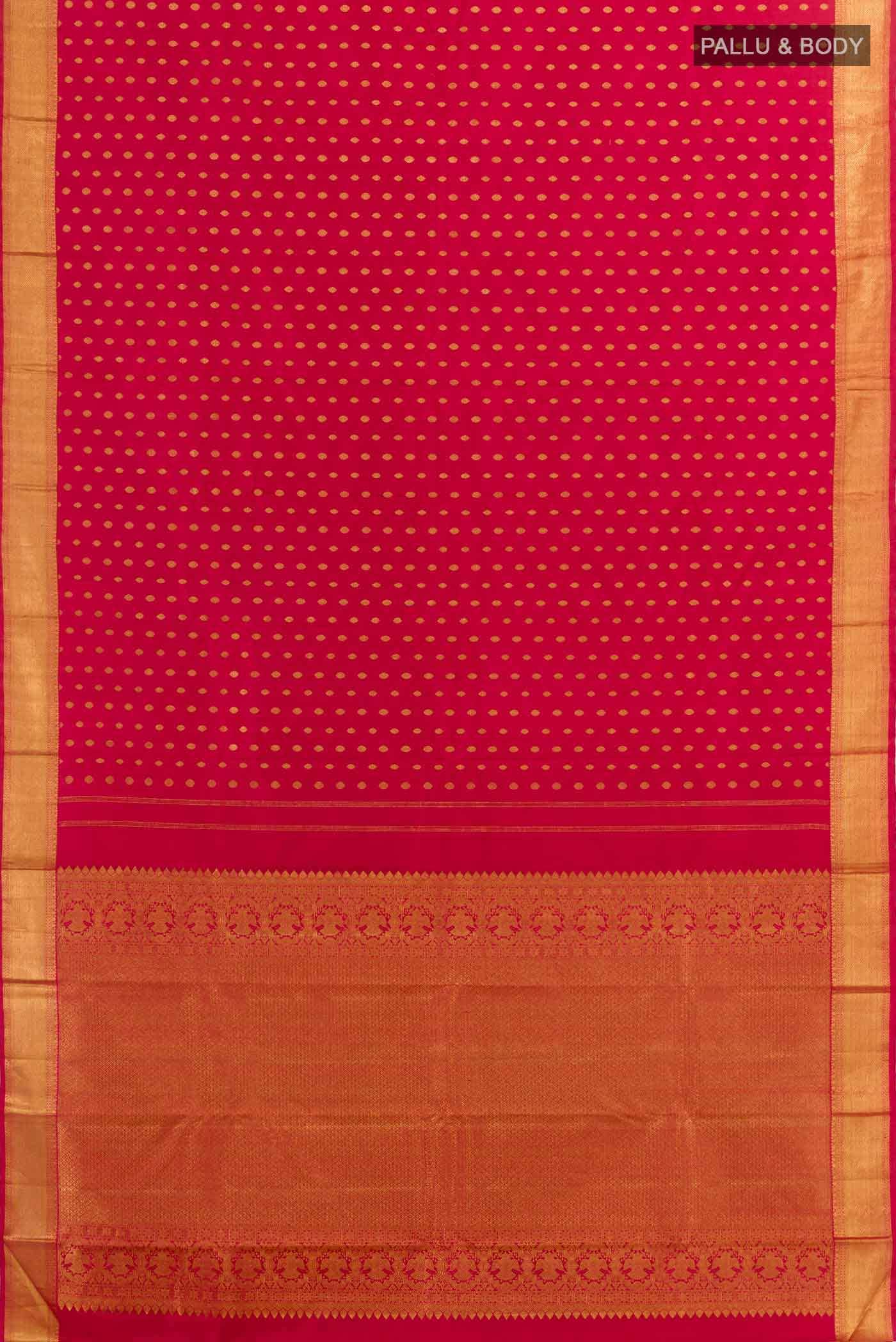 Red Kanchipuram Silk Saree
