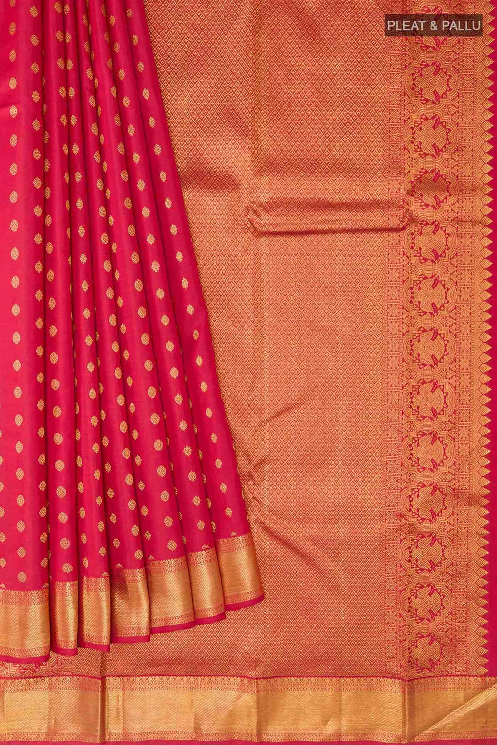 Red Kanchipuram Silk Saree