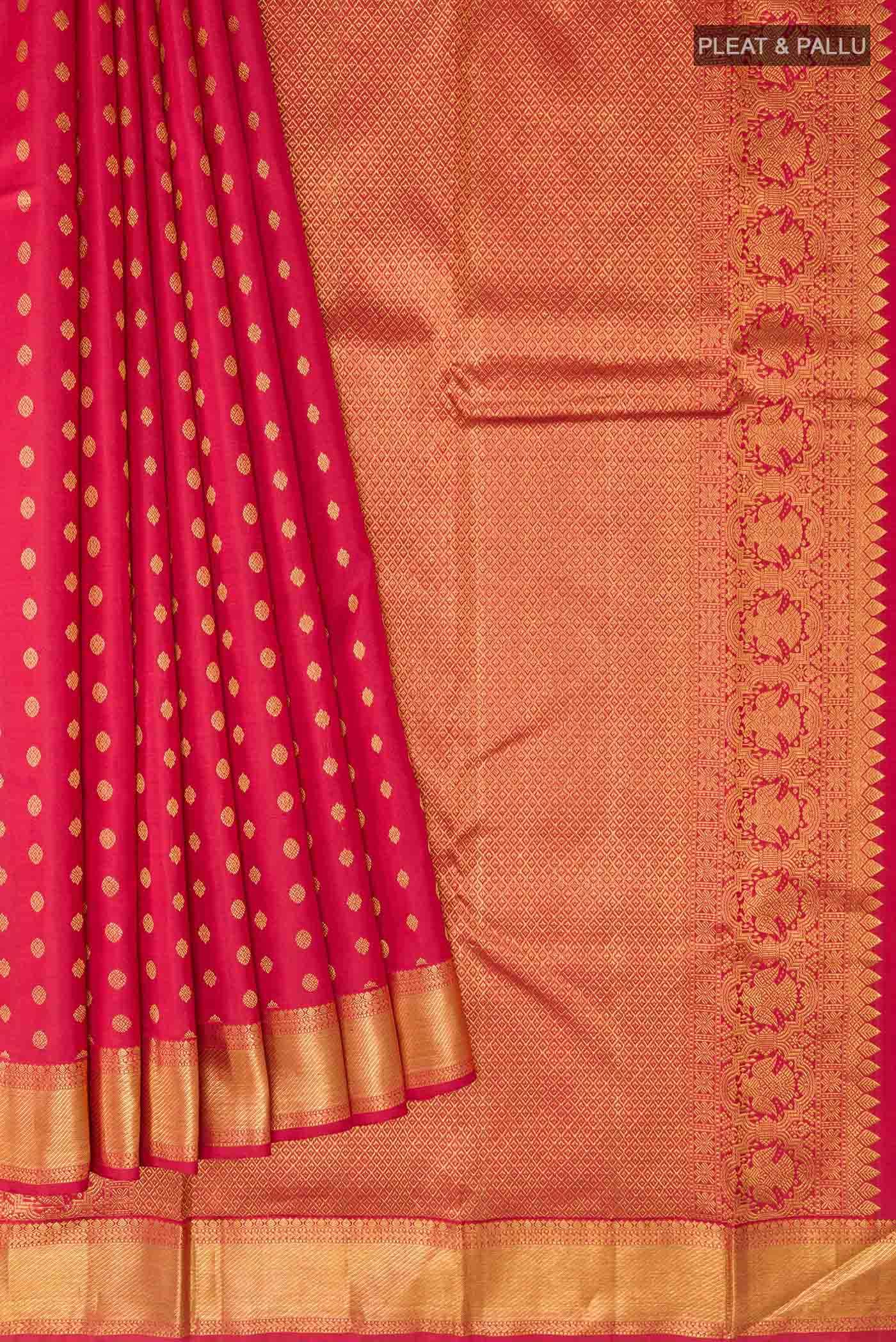Red Kanchipuram Silk Saree