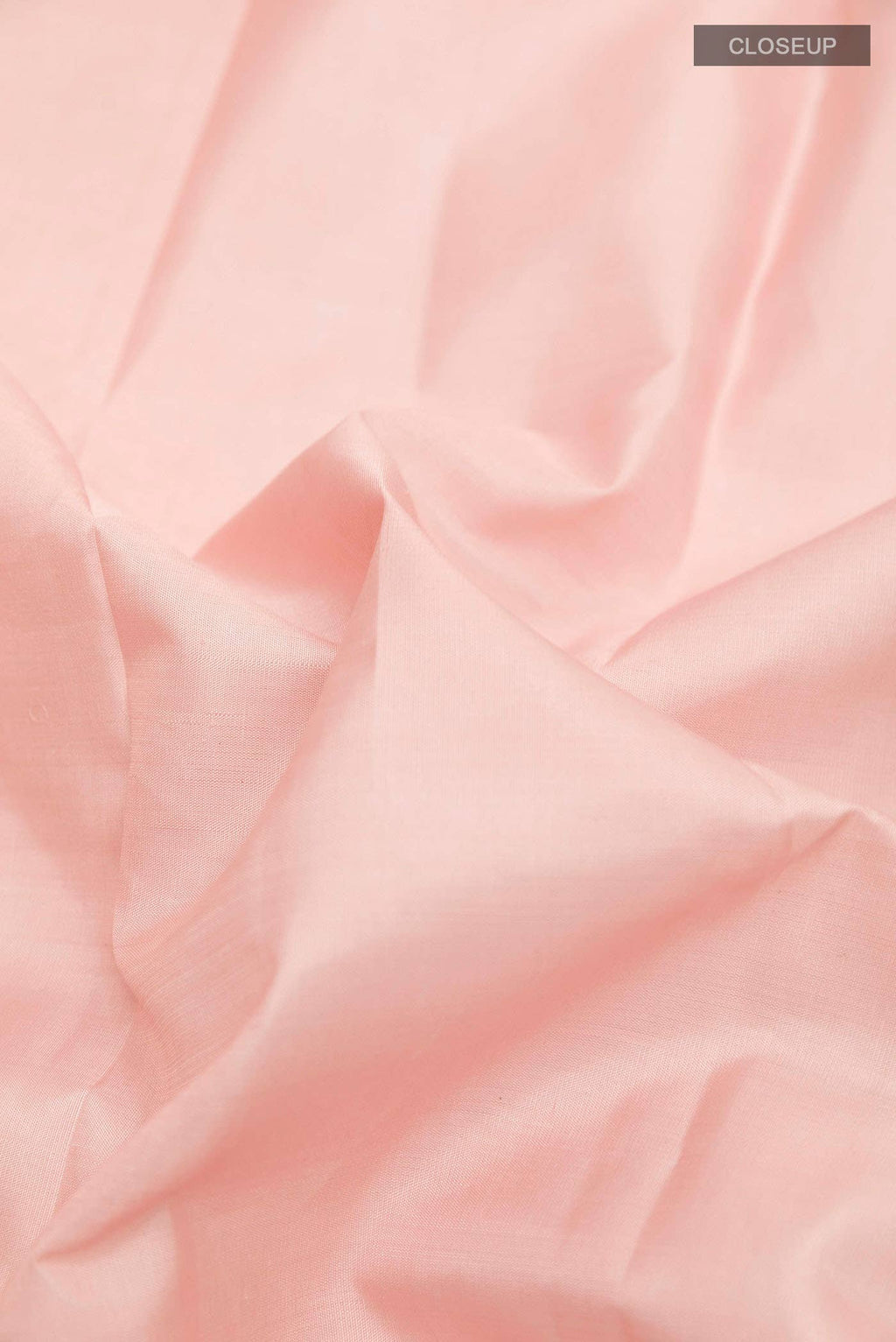 Rose pink Kanchipuram Silk Saree