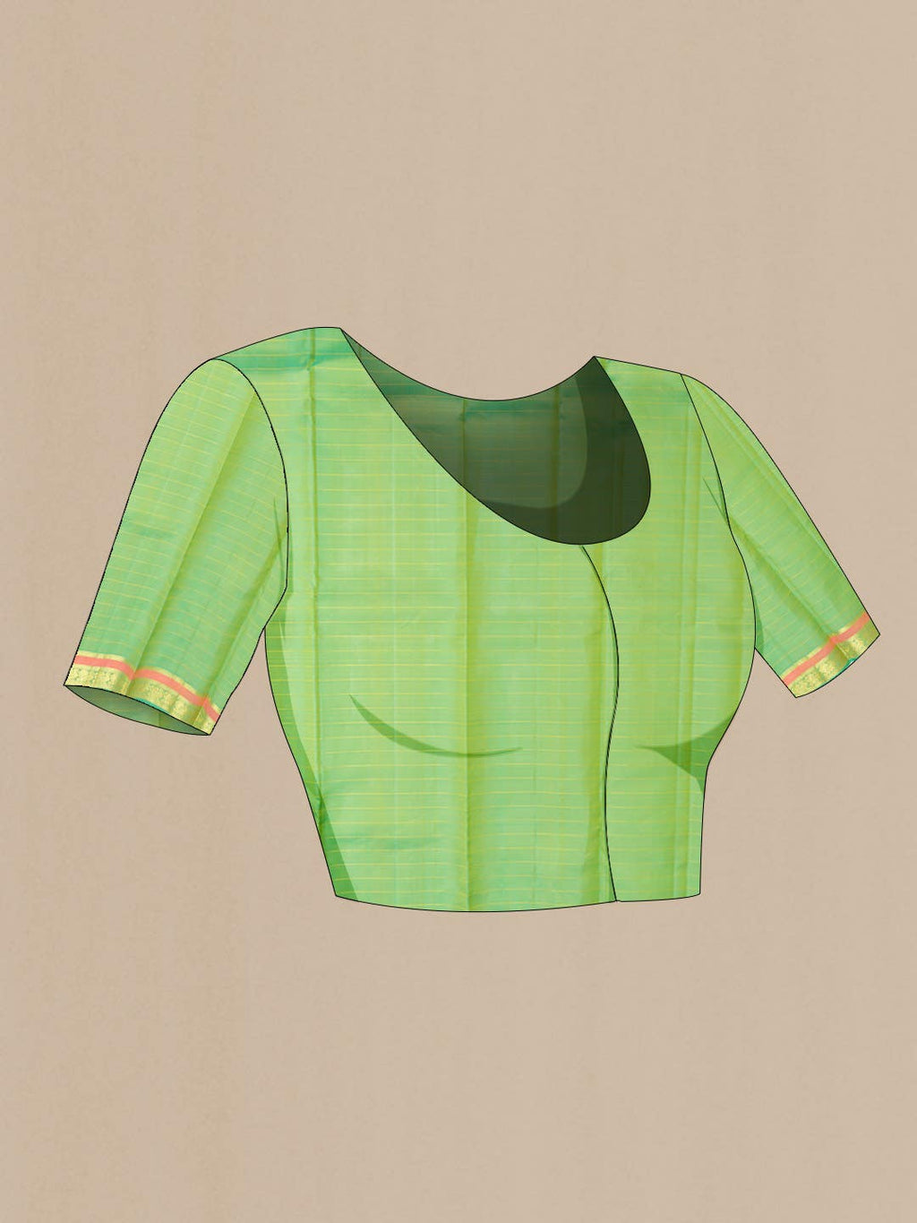 Yellow Kanchipuram Silk Saree